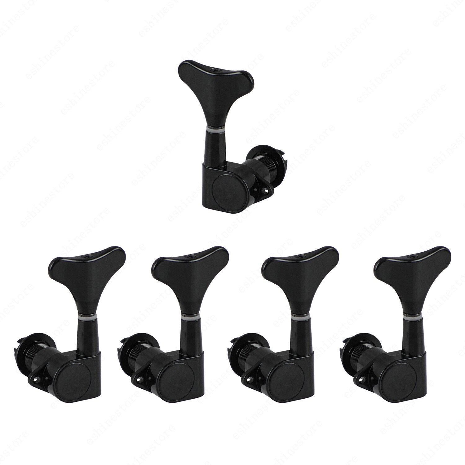 1/4/5 String Bass Guitar Machine Heads Sealed Tuners Tuning Keys Pegs 2 Colors