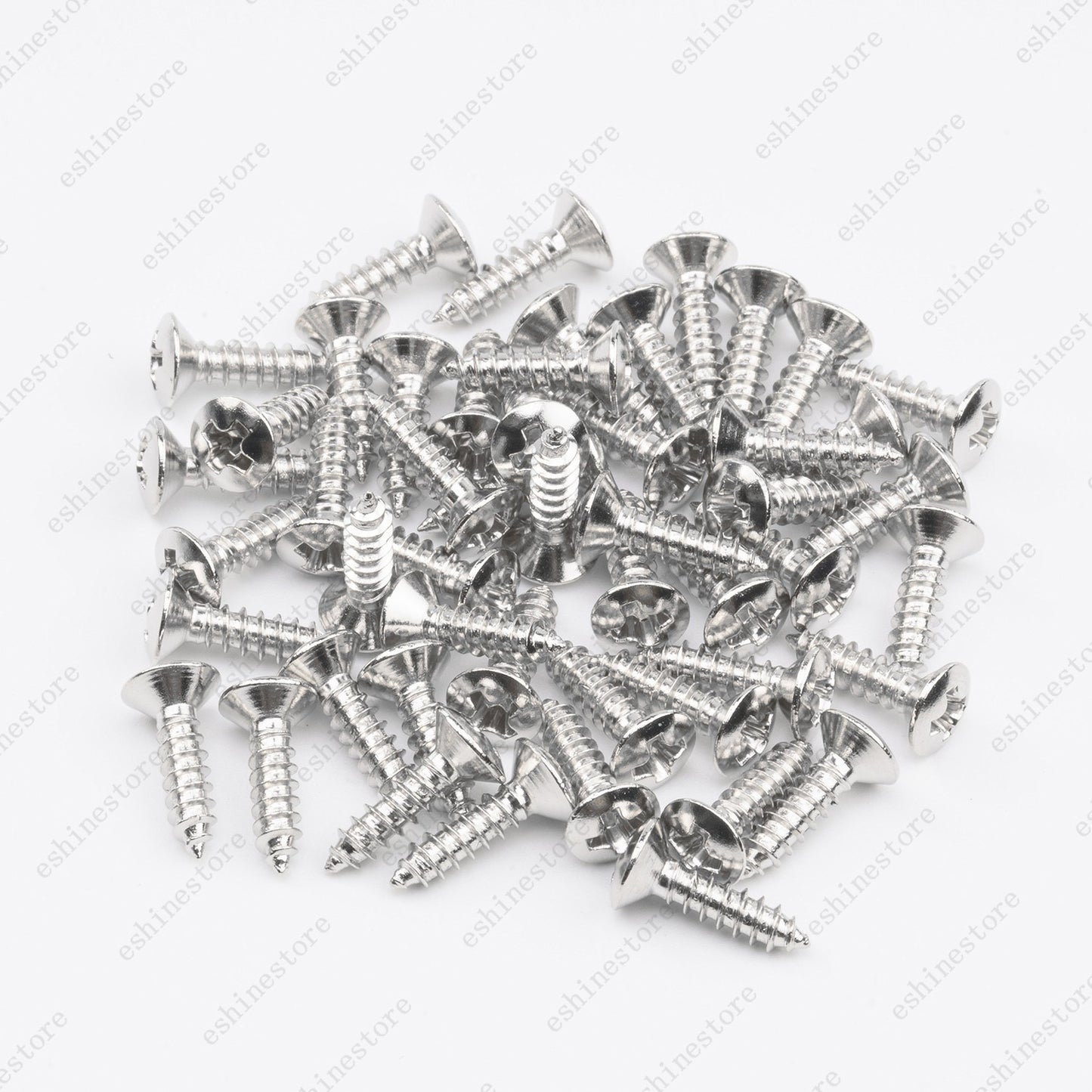 Guitar Scratchplate Pickguard Screws Bolts for Strat Tele Electric Guitar 50Pcs