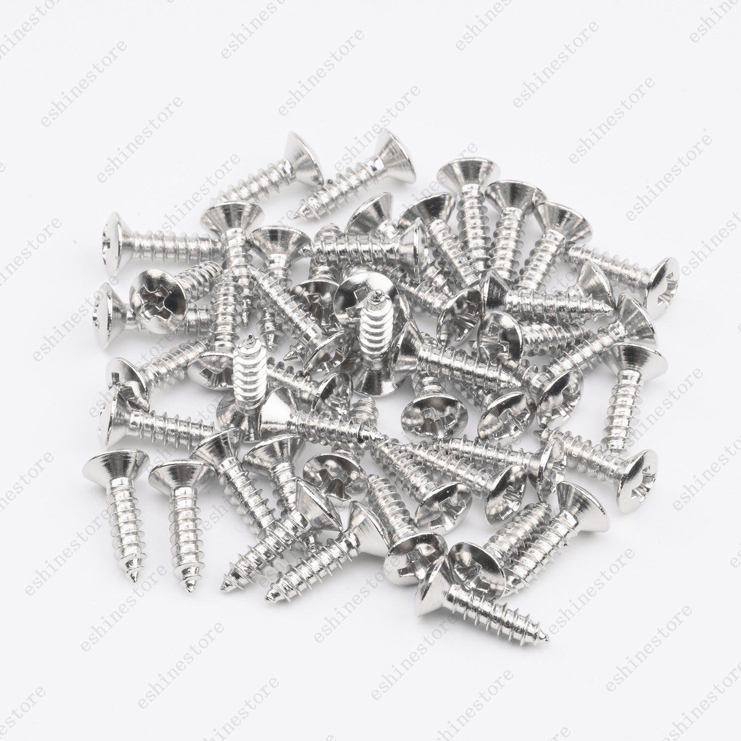 Guitar Scratchplate Pickguard Screws Bolts for Strat Tele Electric Guitar 50Pcs
