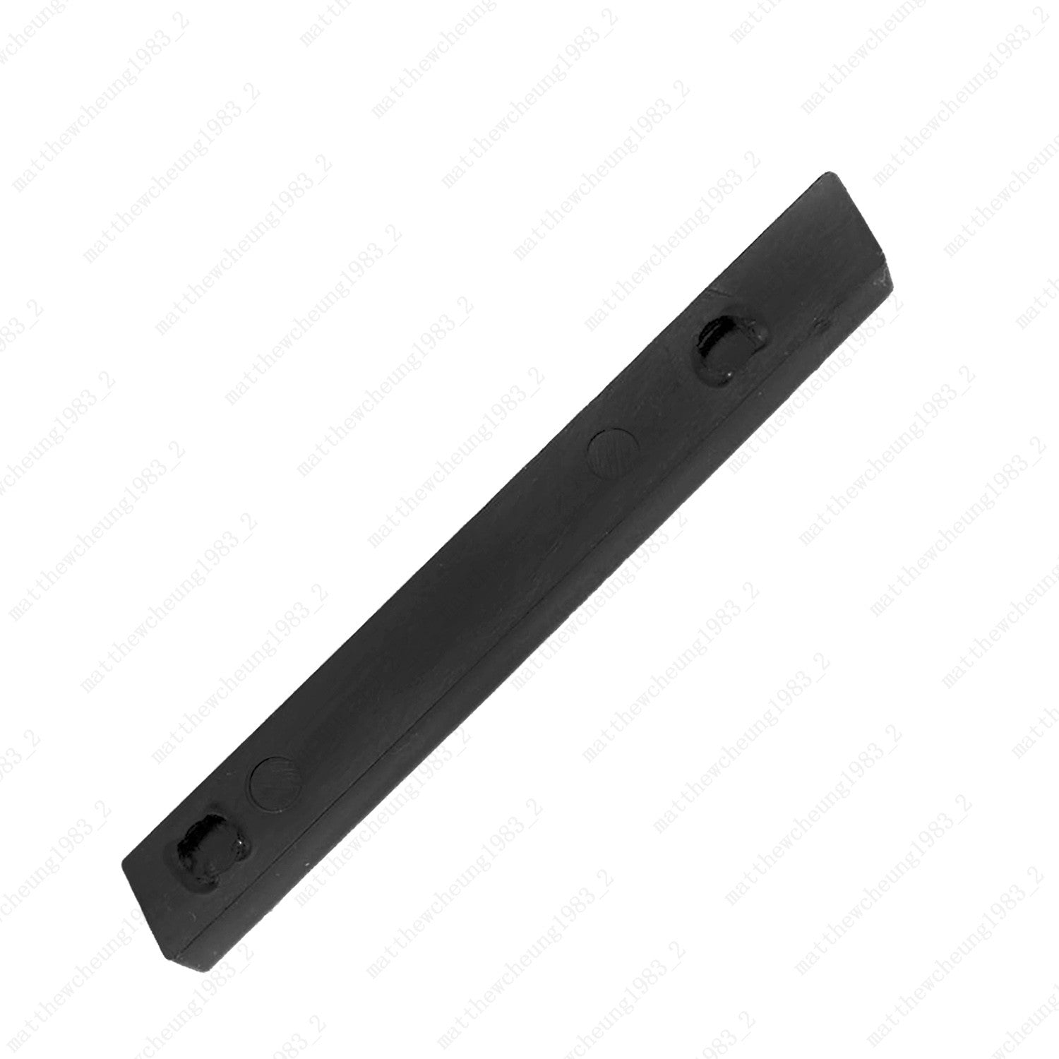 Electric Guitar 7 String Pre-slotted Plastic Fanned-fret Guitar Nut - Black