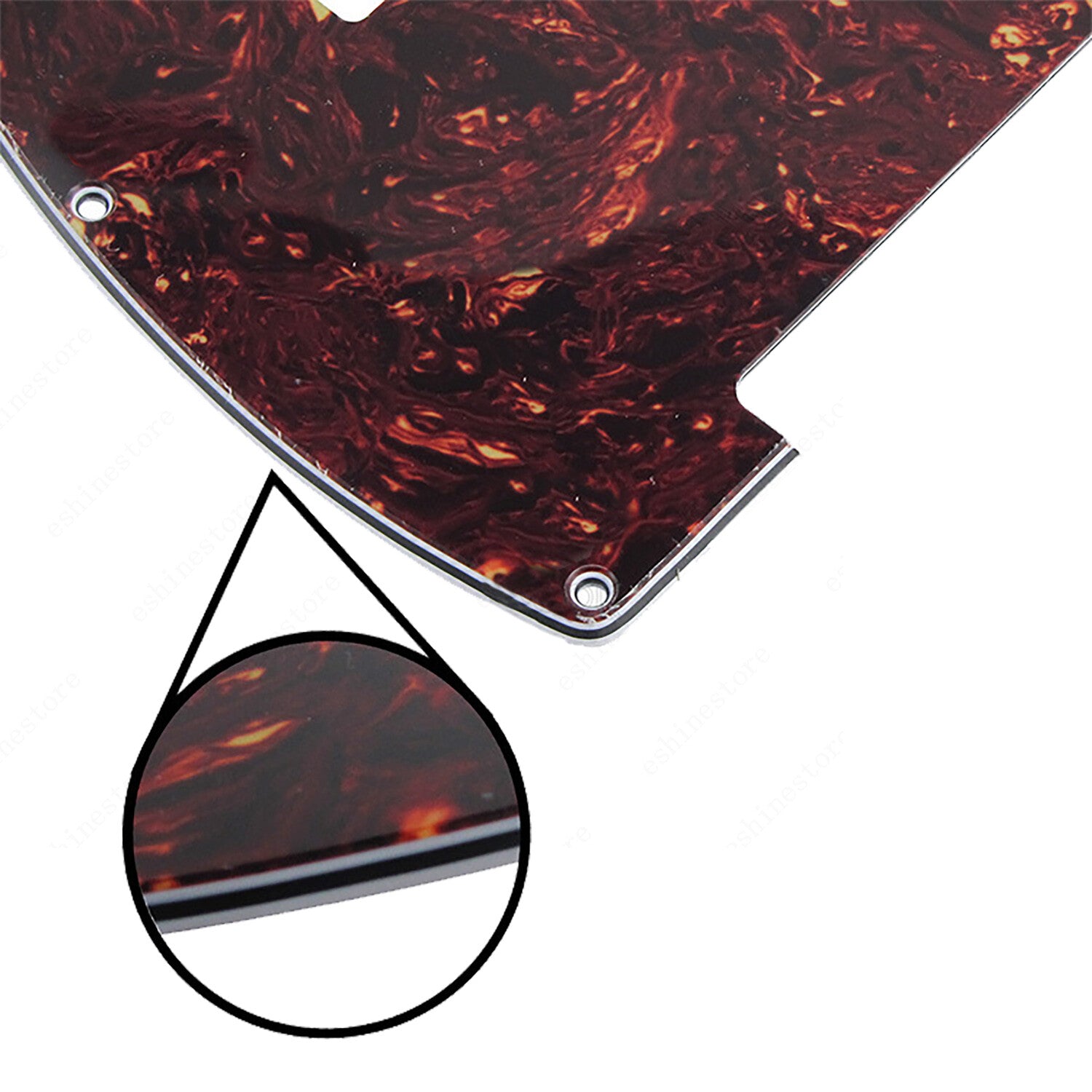 8 Hole Mini Humbucker Style Guitar Pickguard Scratch Plate For Fender Telecaster