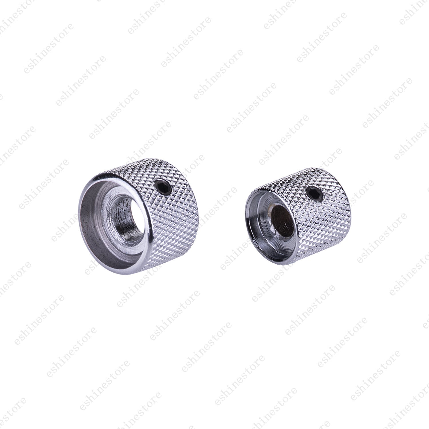 3Pcs Metal Dual Concentric Stacked Control Knobs for Electric Bass Guitars