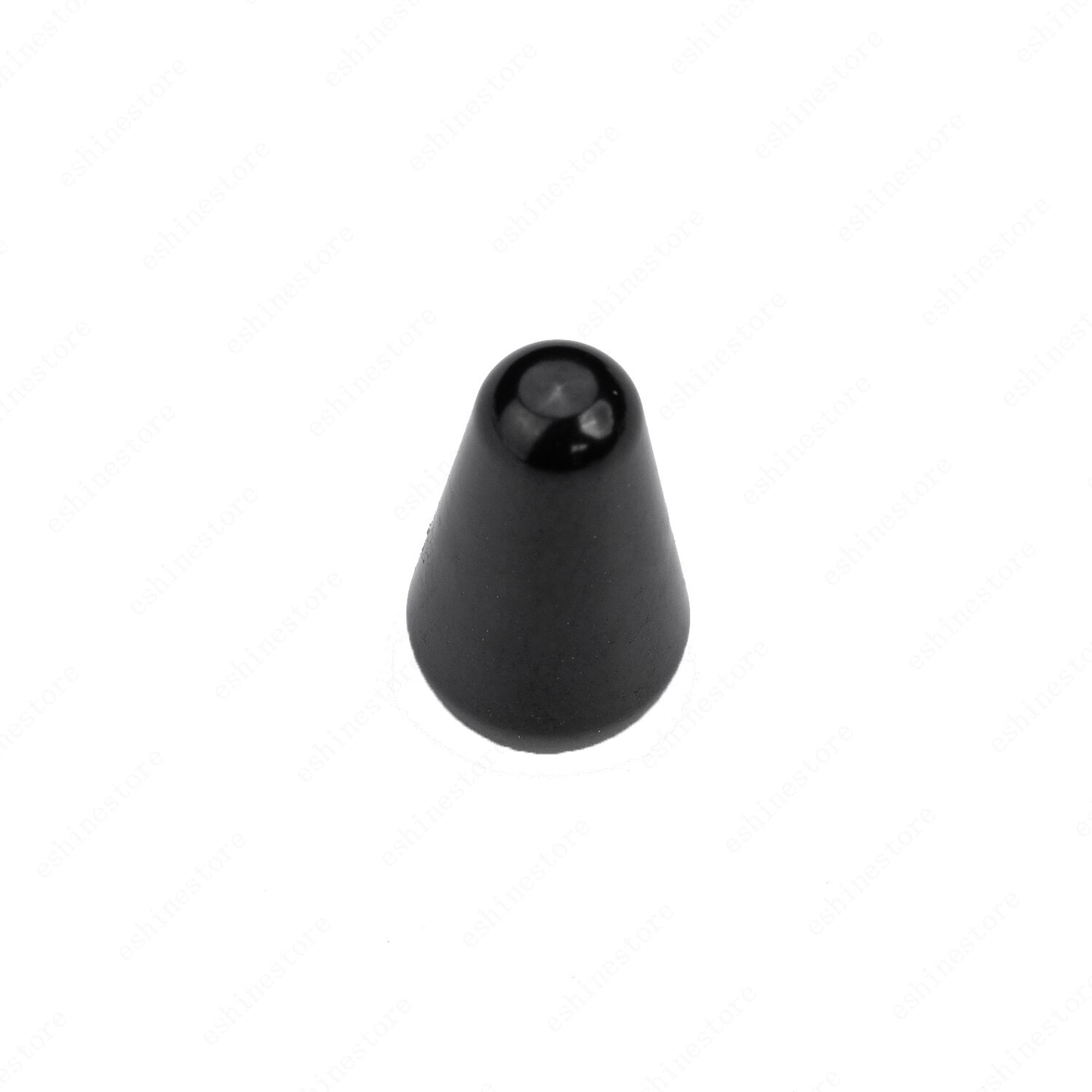2 Pcs Guitar 5 Way Switch Metal Tip Cap Switch Knob for USA Stratocaster Black