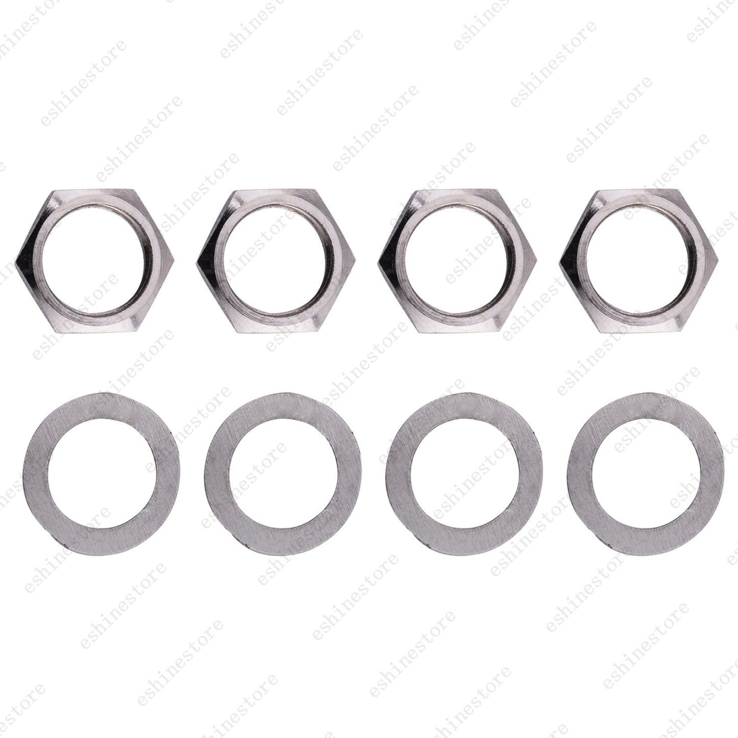 Set of 1/2/4 Metric Thread M9 Guitar Bass Nut Washer For Input Output Jack