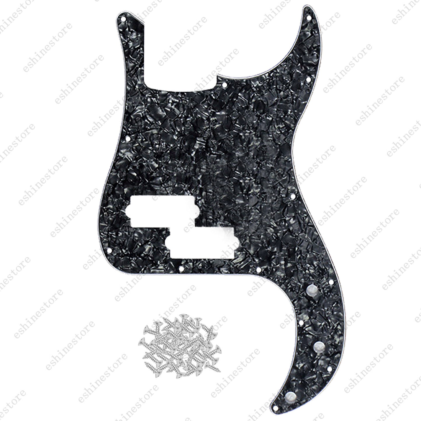 PB P Bass Pickguard 13 Hole Pick Guard Scratch Plate For 4-String Precision Bass