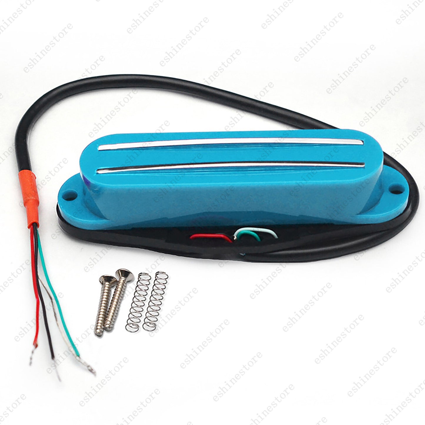 Alnico5 Dual Rails Guitar Pickup Mini Humbucker Pickup For Strat Guitar 12Colors