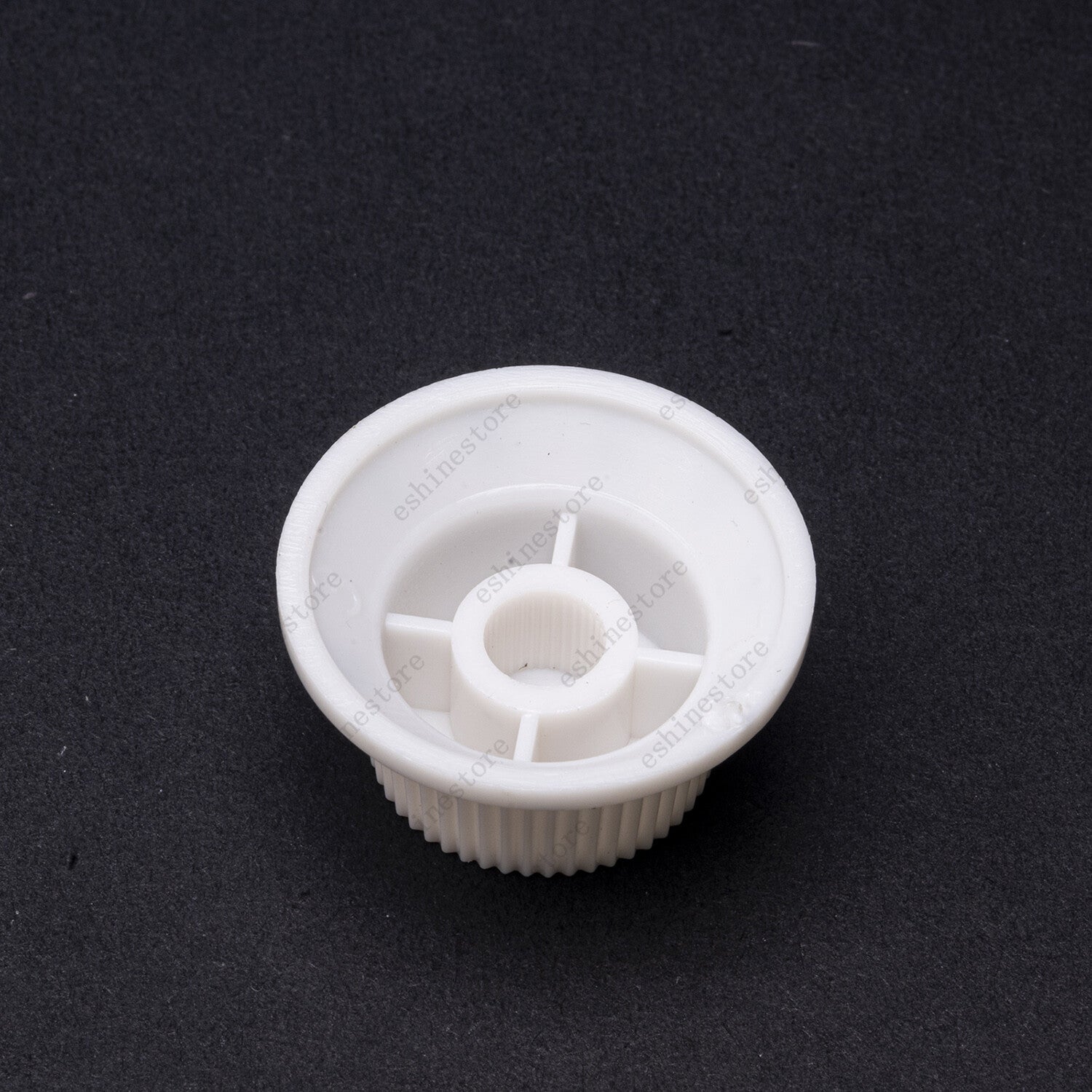 3 Pcs White/ Black Numbers ST Guitar Knobs Volume Tone Knob For Stratocaster