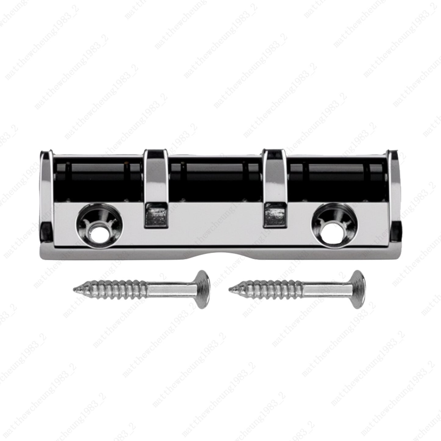 6 String 43mm Steel Roller Nut For Strat ST Tele TL Electric Guitar 3 Colors