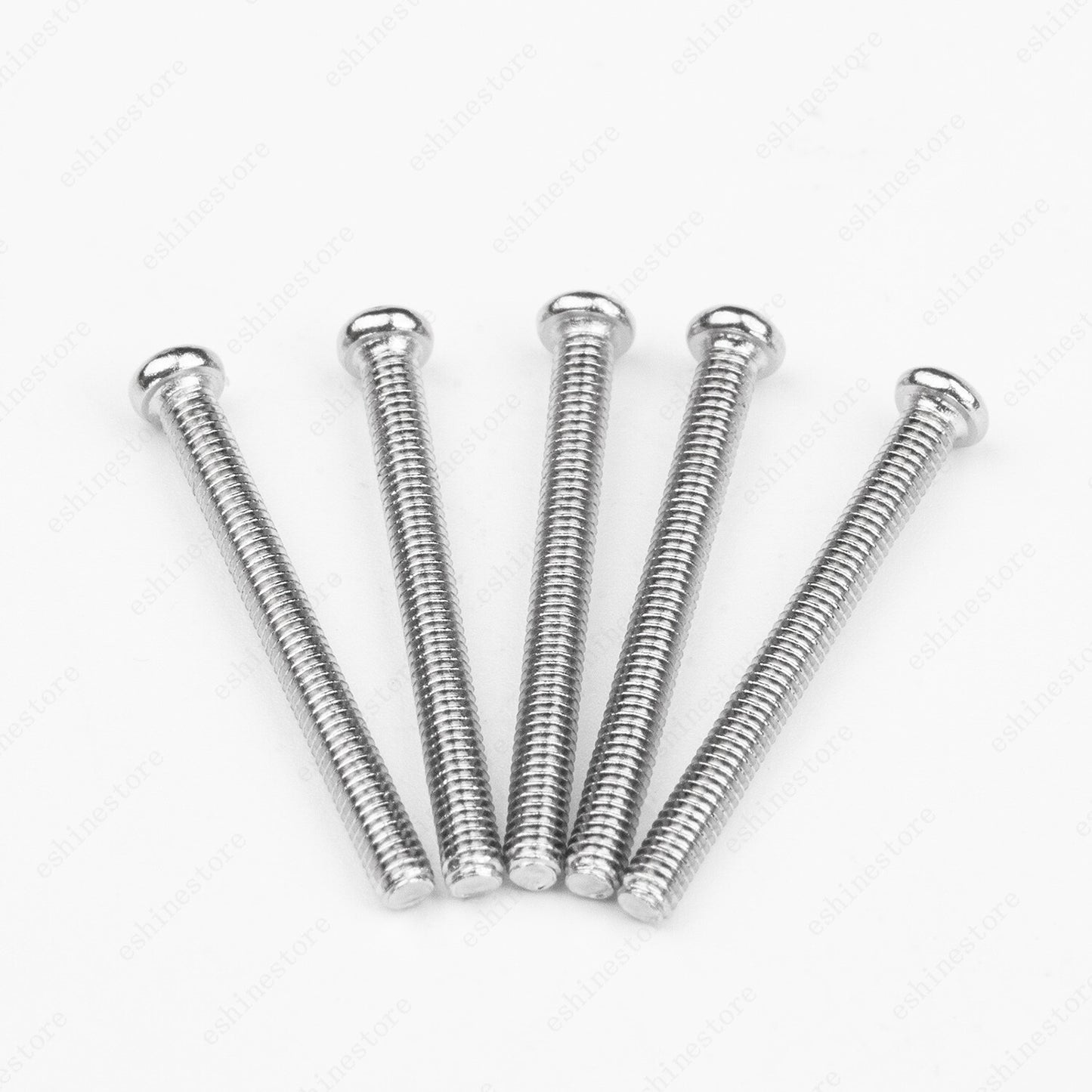 5 Pcs Metric Thread Humbucker Pickup Height Mounting Screws 2.5*27/30mm