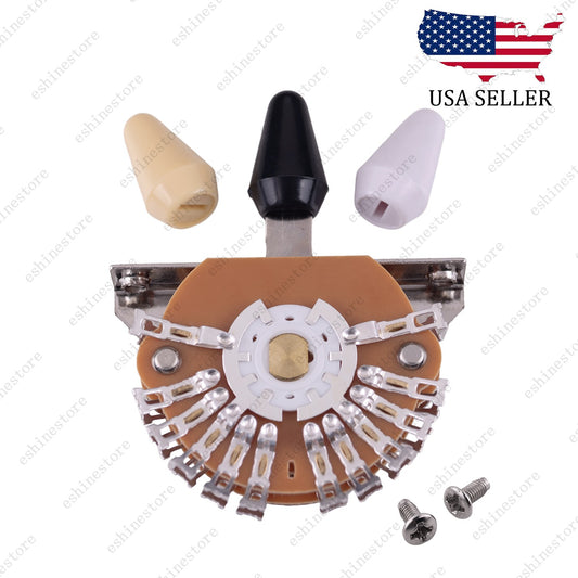 24 Pins Super 5-way Guitar Blade Switch Pickup Selector Switch for Strat/Tele
