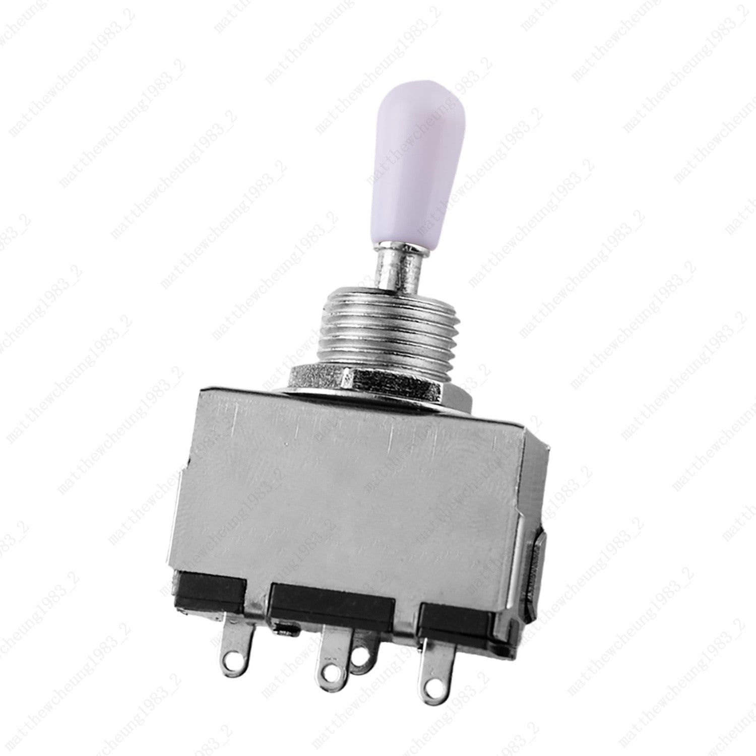 3-Position Metal Enclosed Pickup Selector Switch with Plastic Tip for EPI SG LP