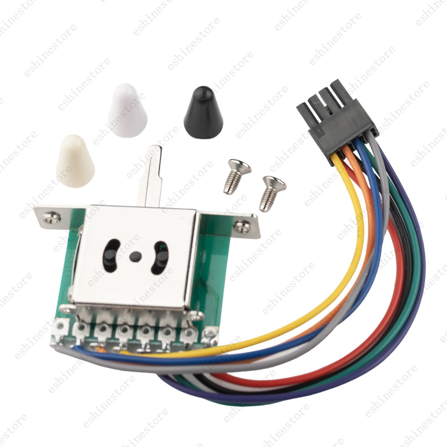 Solderless Custom Dual Tone Wiring Harness Treble Bleed Circuit For Fender SQ