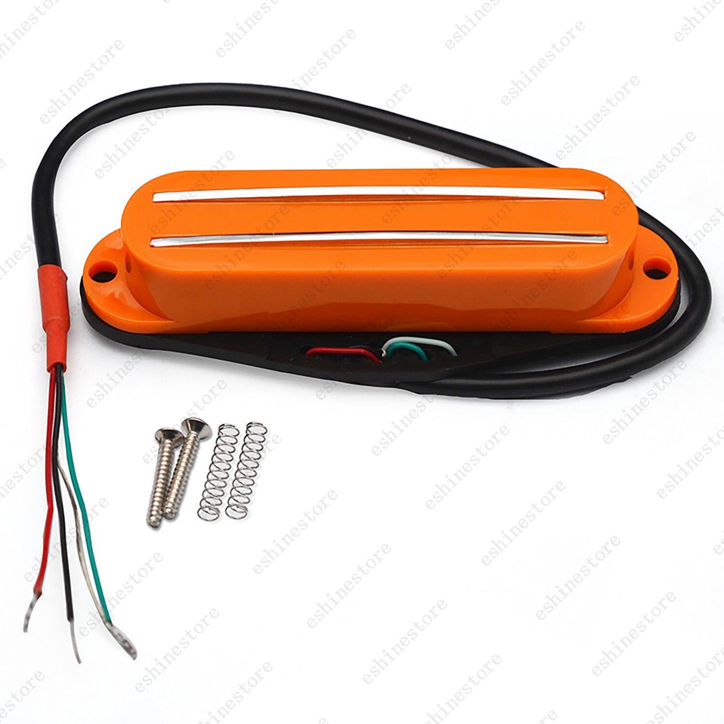 Alnico5 Dual Rails Guitar Pickup Mini Humbucker Pickup For Strat Guitar 12Colors