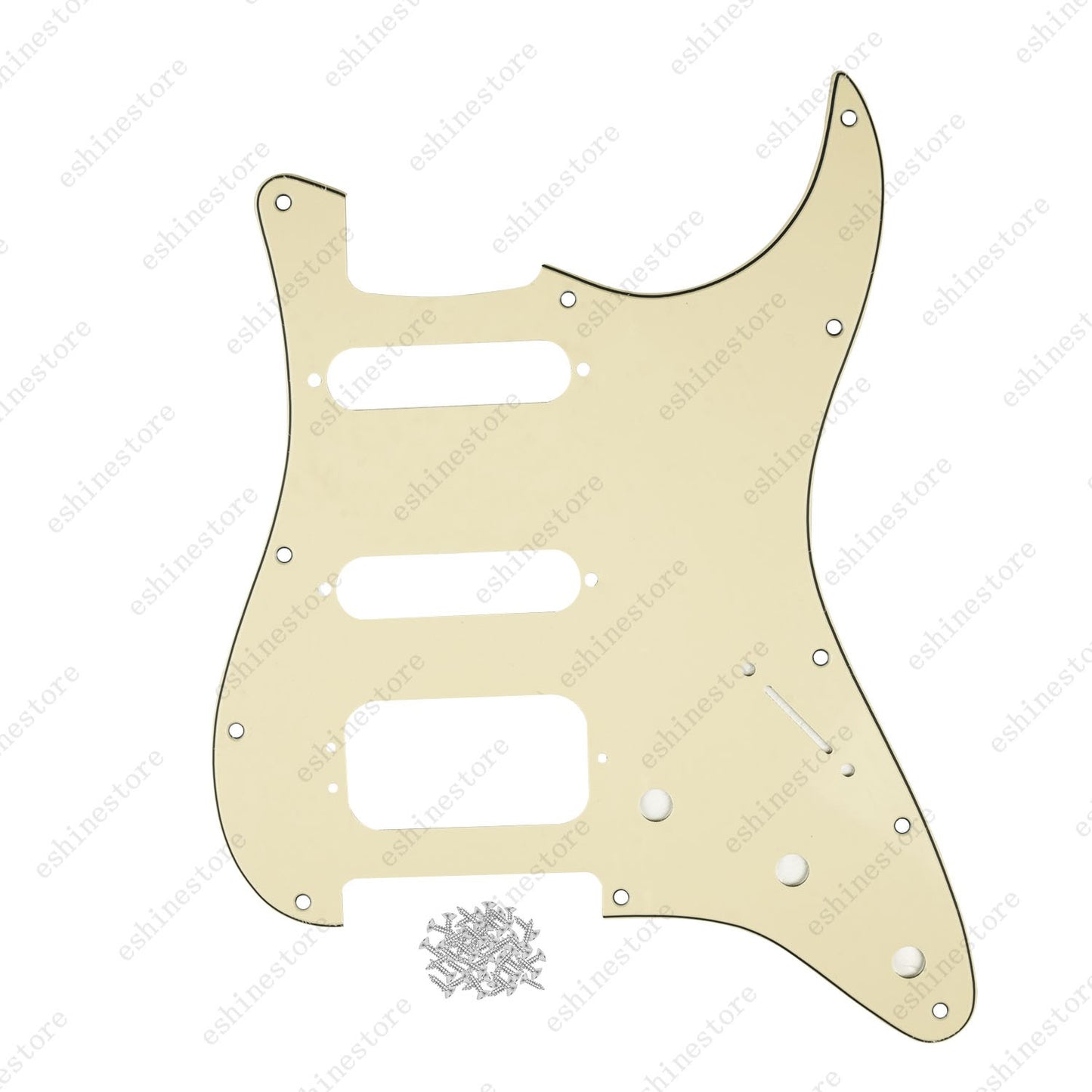 11-Hole HSS Pickguard w/ Screw For US MIM Fender Modern/Player (3-Screw Hum)