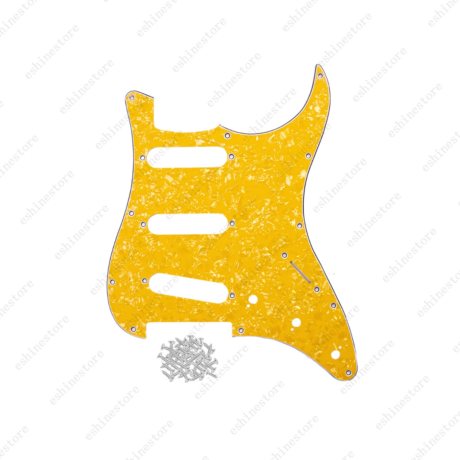 SSS 11-Hole ST Style Guitar Pickguard Pick Guard Scratch Plate Multicolors