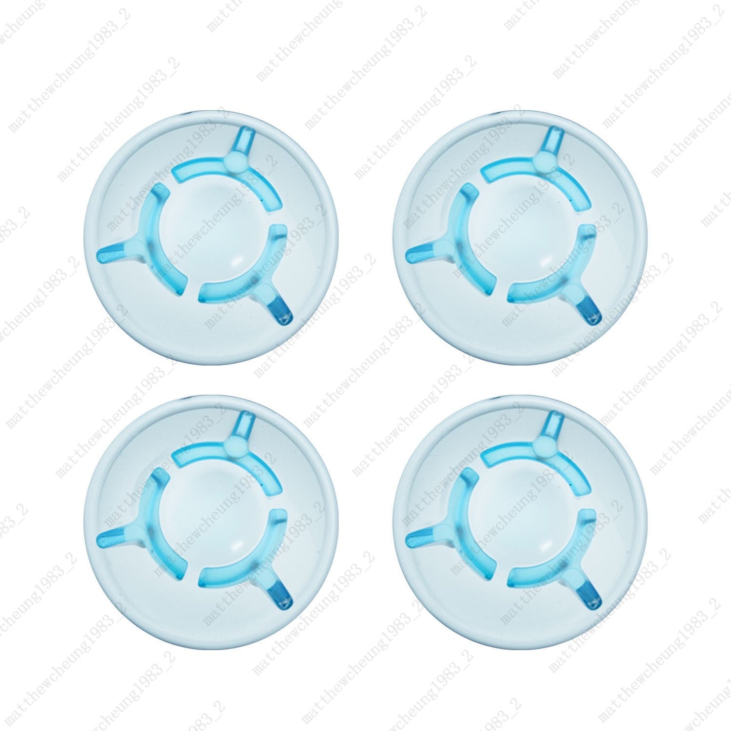 1/2/4pcs Mushroom Plastic Guitar Effect Pedal Footswitch Toppers Foot Nail Cap