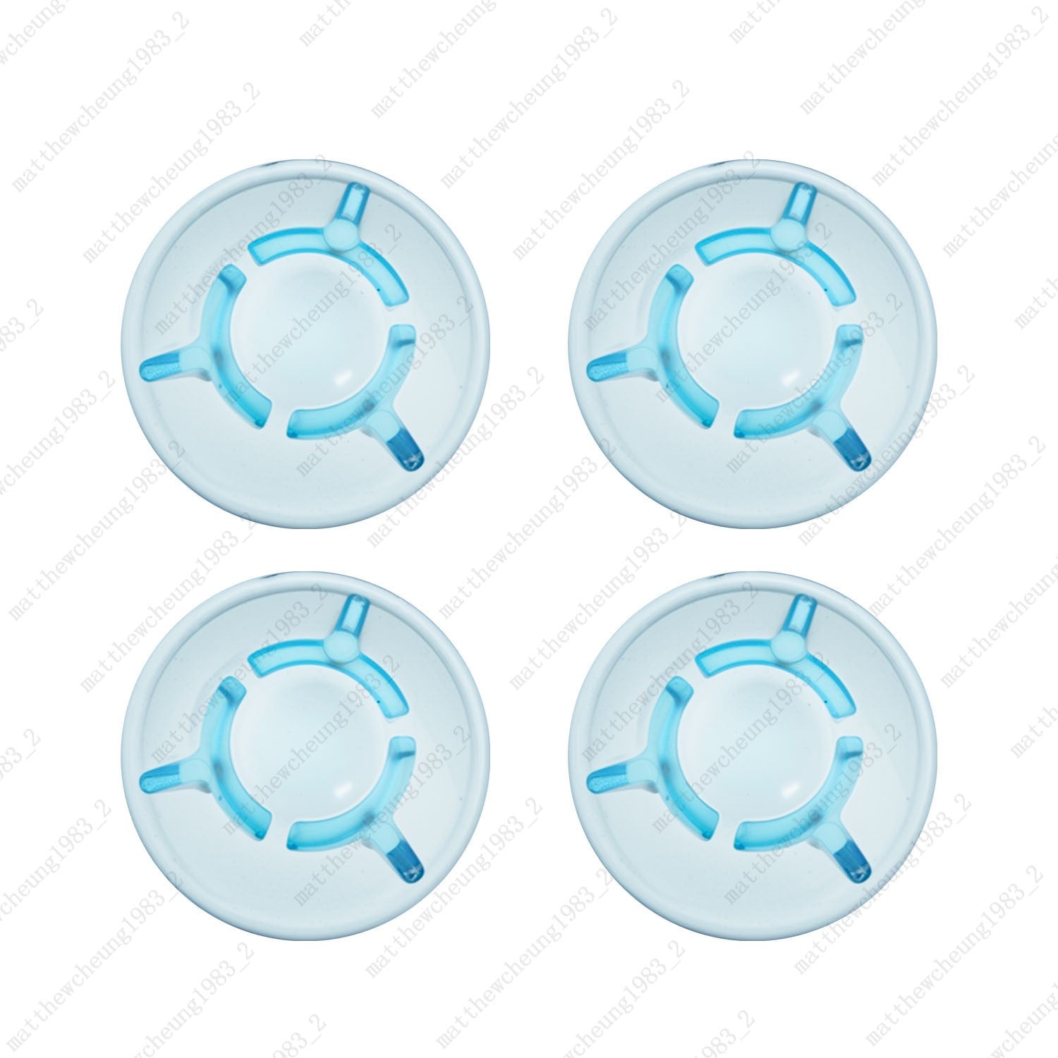 1/2/4pcs Mushroom Plastic Guitar Effect Pedal Footswitch Toppers Foot Nail Cap