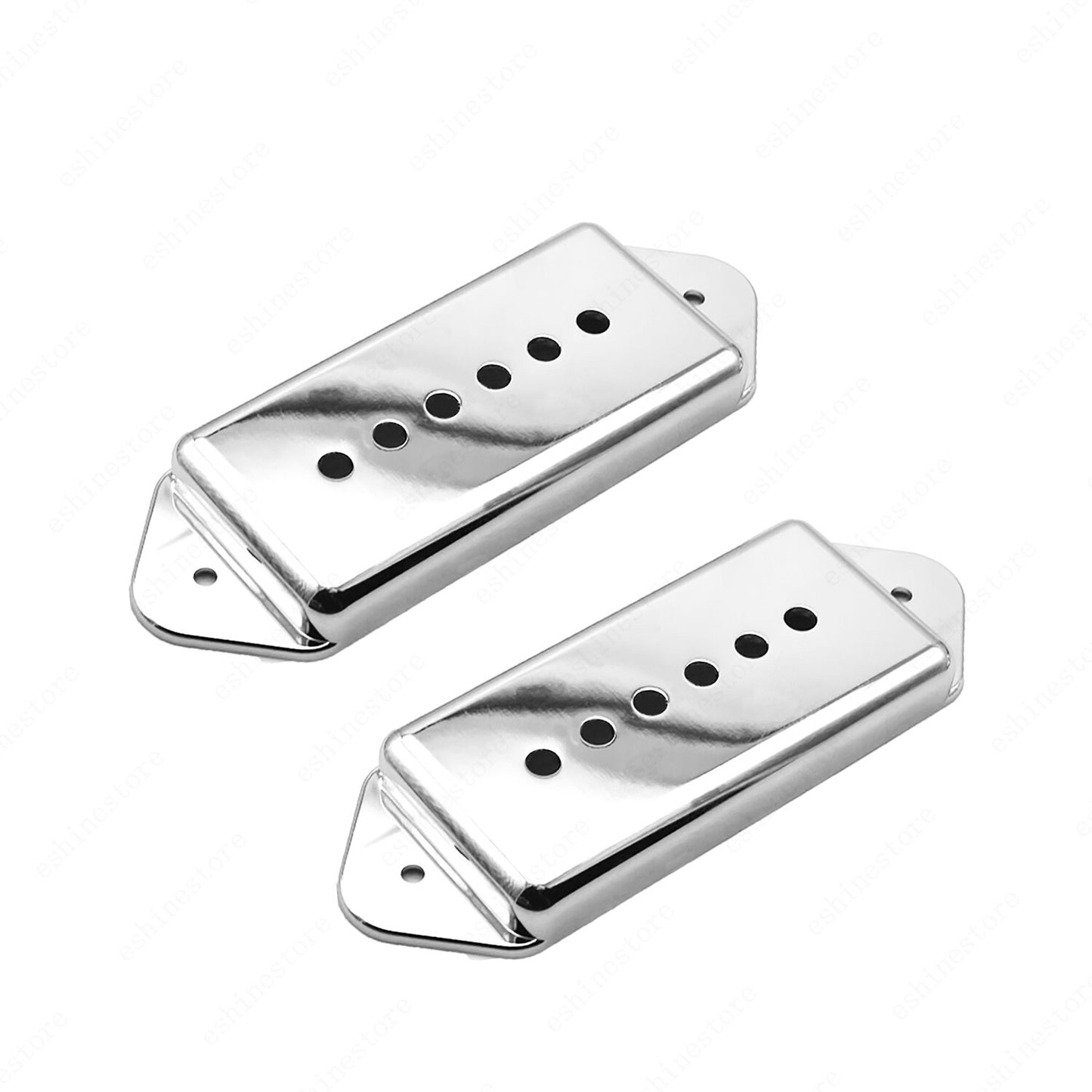 2x P90 Soapbar Dog Ear Pickup Cover Replacement 50 / 52mm Pole For Les Paul SG
