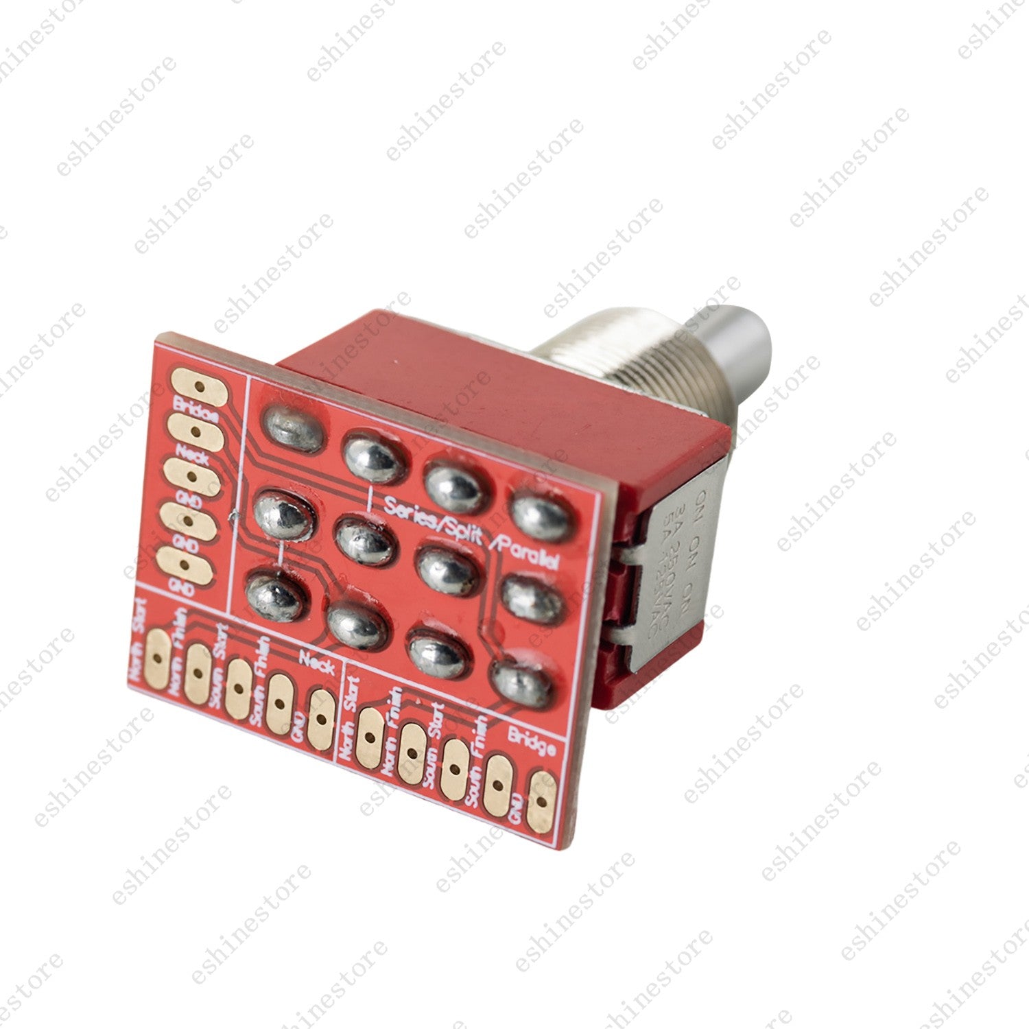 Fat Bat Toggle Switch OnBoard DPDT 3 Position Series/Split/Parallel Easy Install