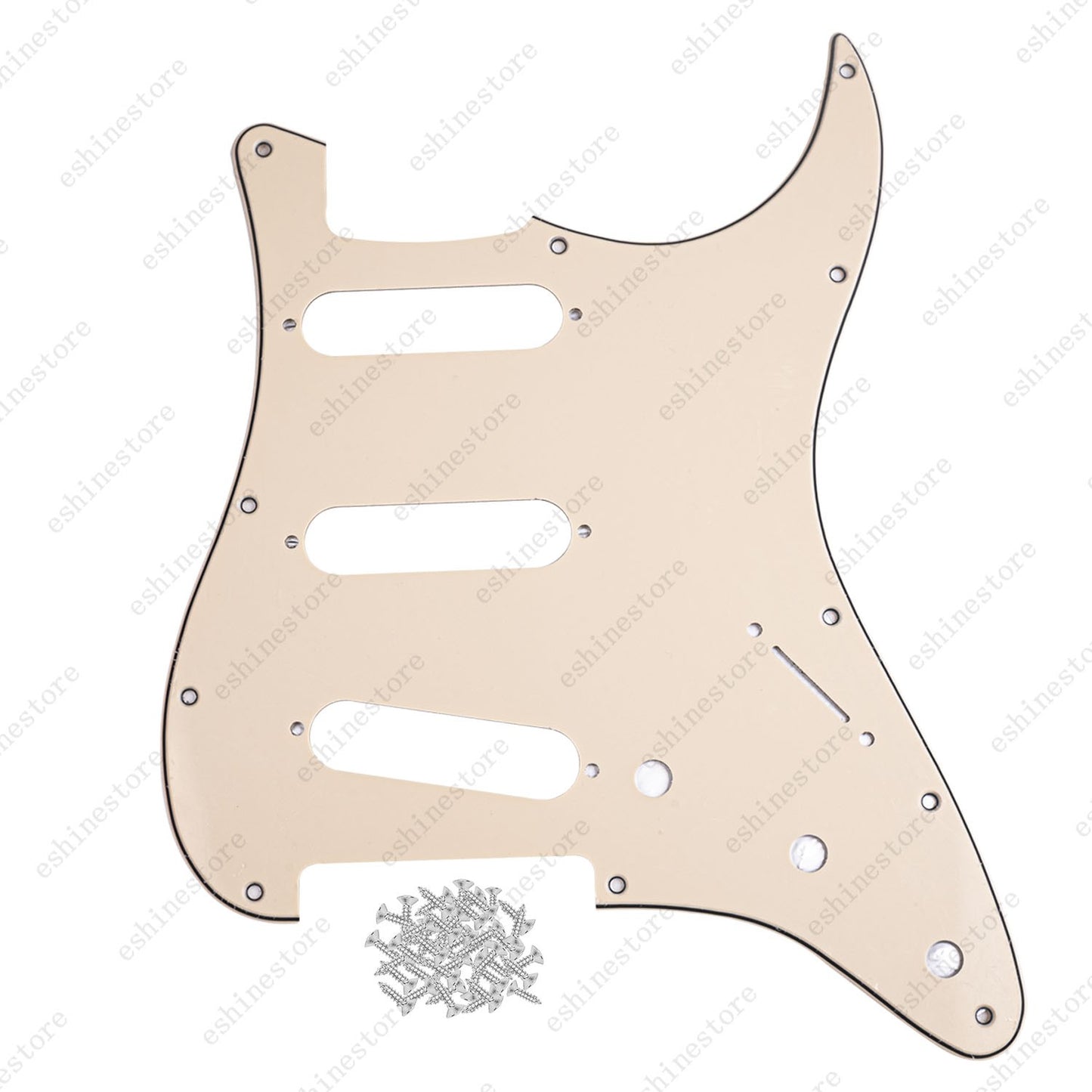 11 Hole SSS Strat Style Pickguard for USA MIM Standard Fender Start Multicolor