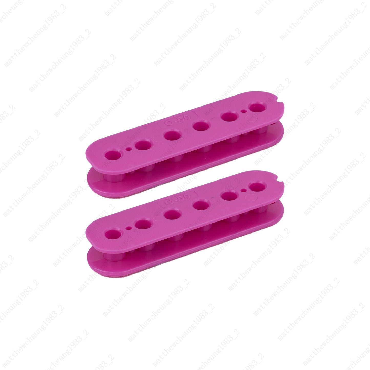 50/52mm Electric Guitar Double Coil Pickup Humbucker Slug Side Bobbin 12 Color