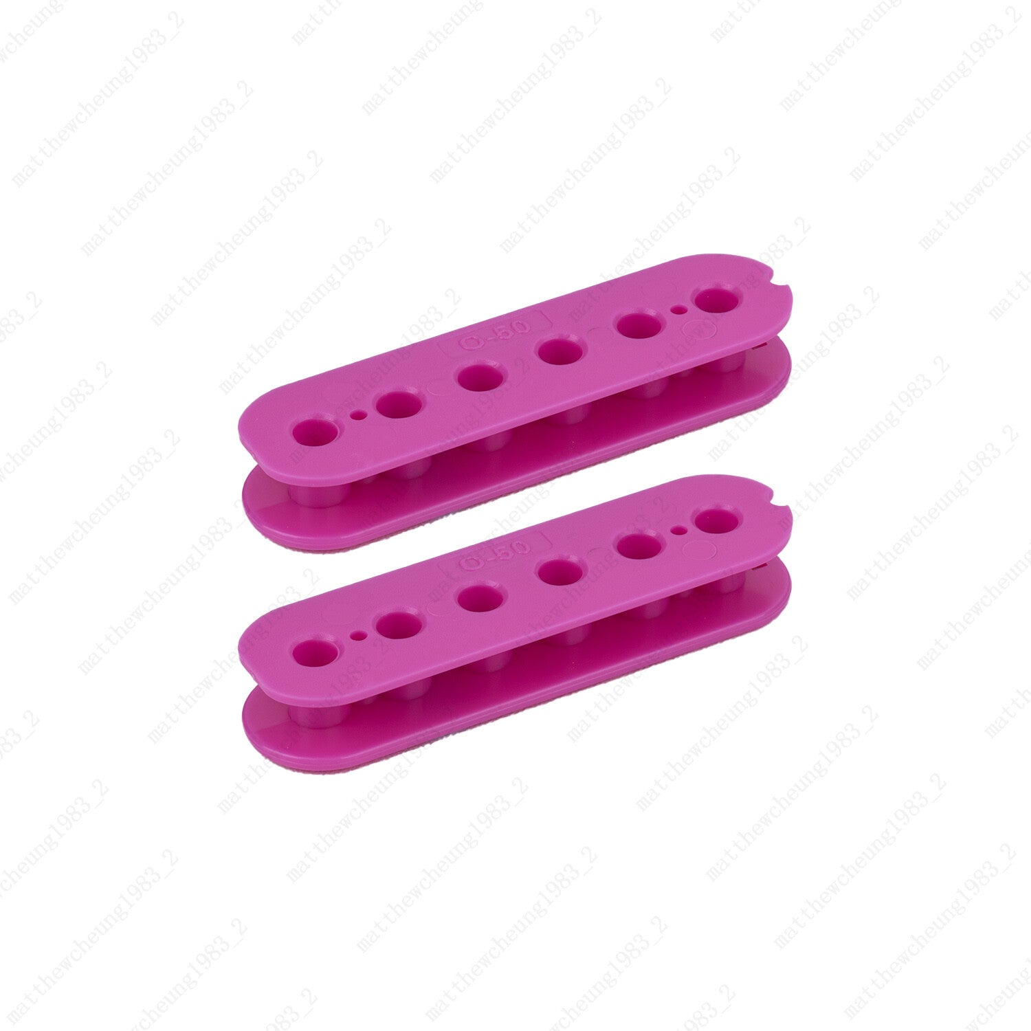 50/52mm Electric Guitar Double Coil Pickup Humbucker Slug Side Bobbin 12 Color