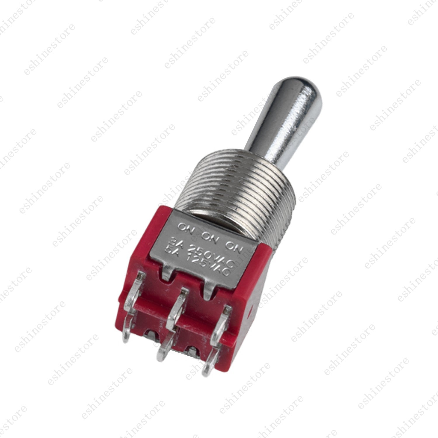 1/3/5 PCS Guitar/AMP Fat Bat Toggle Switch DPDT 6 Pin 3-Way ON ON ON Sealed