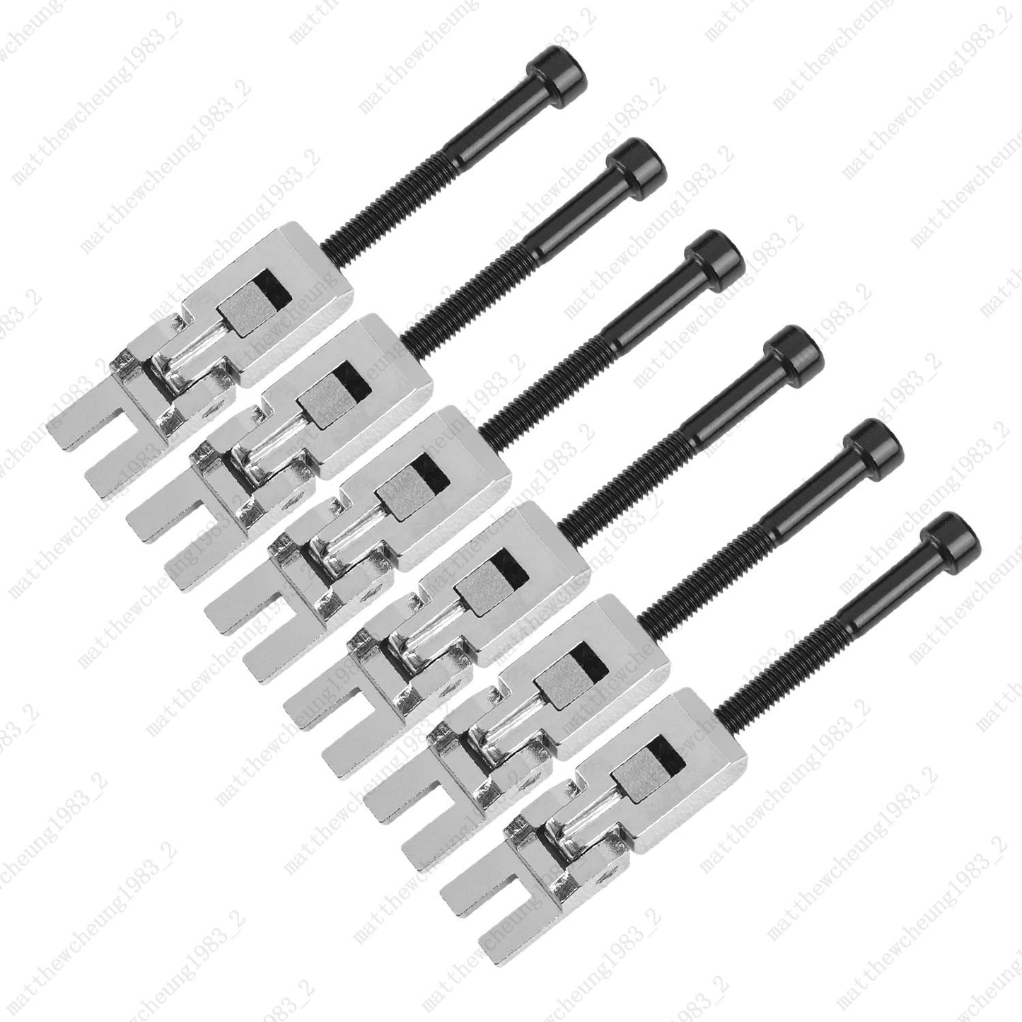 Guitar Double Tremolo System Locking Saddles Replacement for Floyd Rose Bridge
