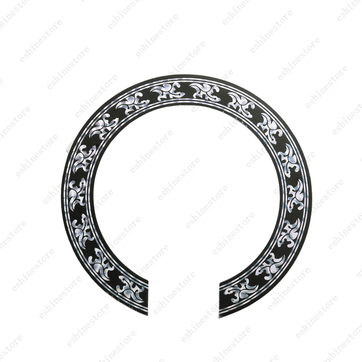 Acoustic Guitar SoundHole ring Decal Sticker self-adhesive for 40"/41" Guitar