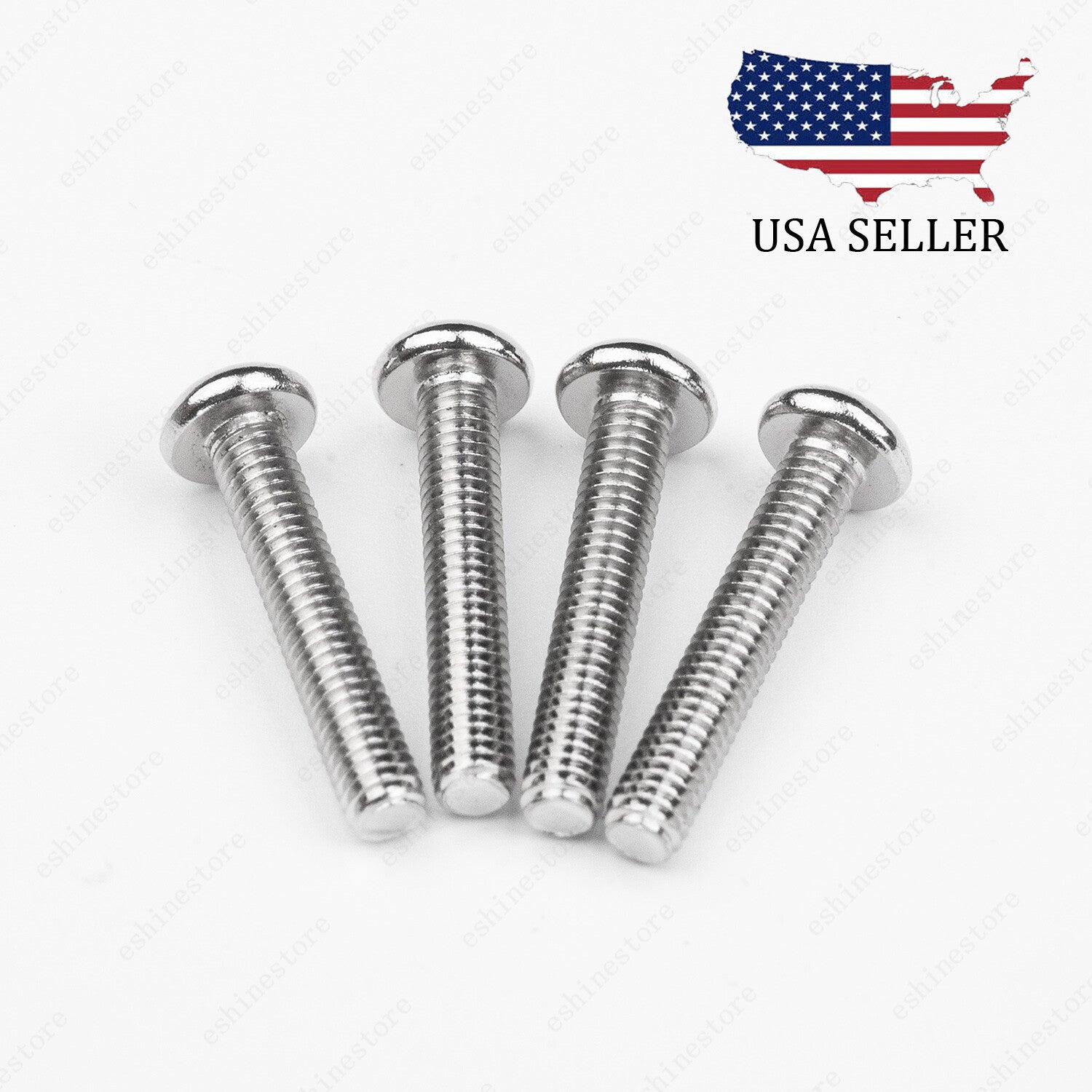 Nickel 3.5x22mm Guitar Bridge Pickup Adjustment Mounting Screws For Tele TL