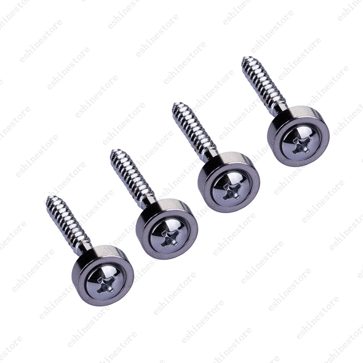4 Pcs Electric Guitar Bass Neck Mounting Ferrule Screw Bushing 3 COLORS
