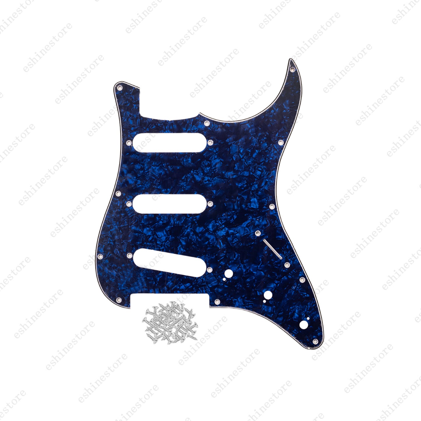 SSS 11-Hole ST Style Guitar Pickguard Pick Guard Scratch Plate Multicolors