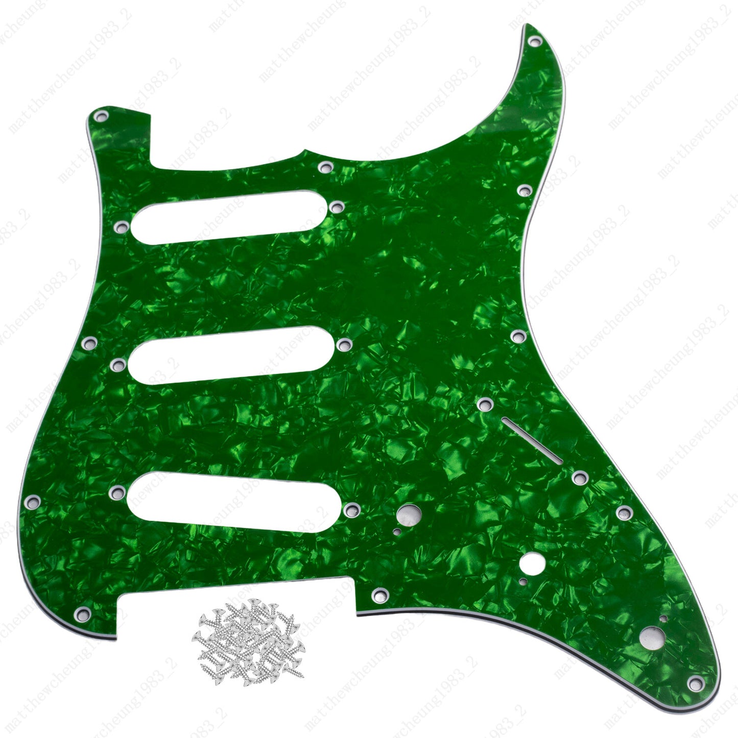 SSS Style11 Hole Pickguard Pickups with Screws for USA MIM Standard Fender Start