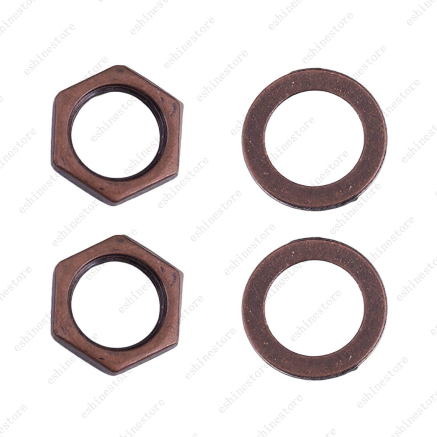 US 3/8" Guitar Pot/Jack Hex Nuts Washers for US CTS Pots & Switchcraft Jacks