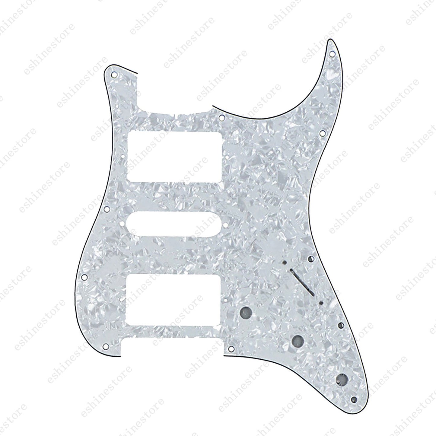 11 Holes HSH Strat Style Pickguard 3 Ply For Stratocaster Various Colors US Ship