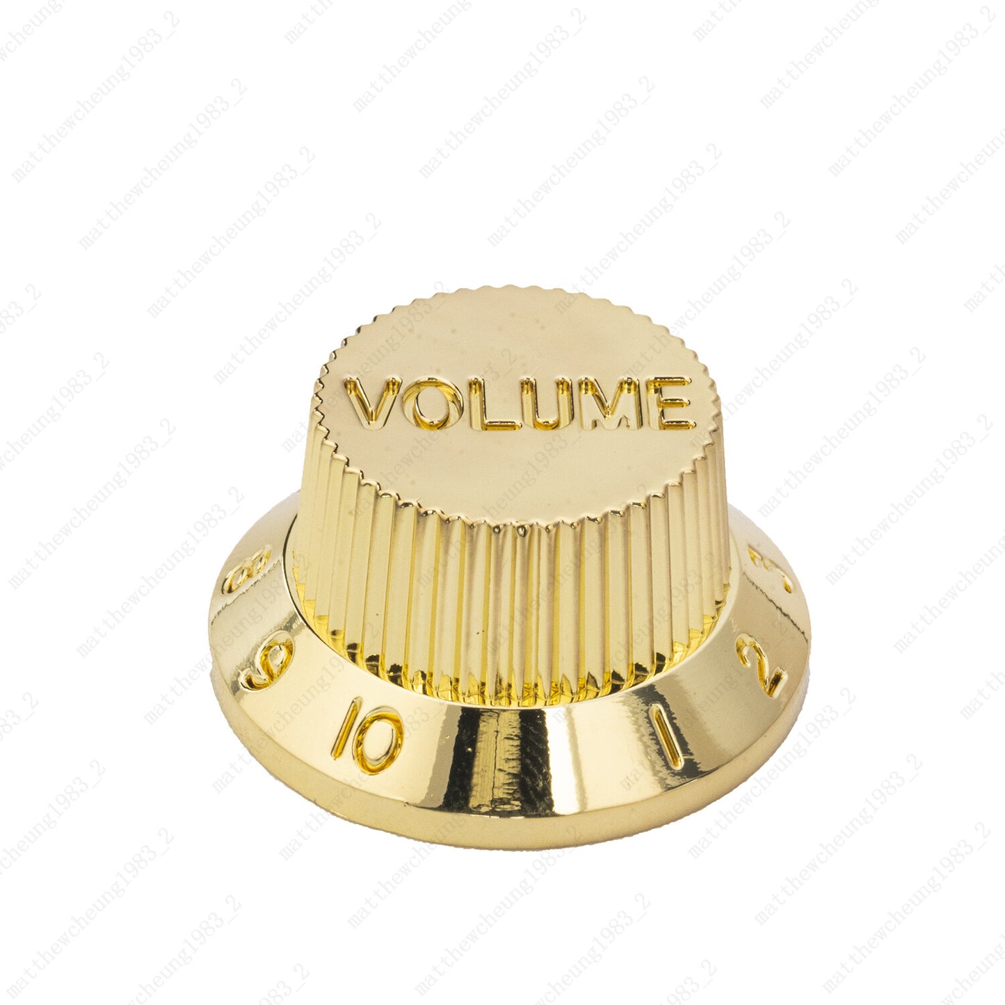 Chrome Gold Strat Style Electric Guitar Knobs Volume Tone Knobs for Stratocaster