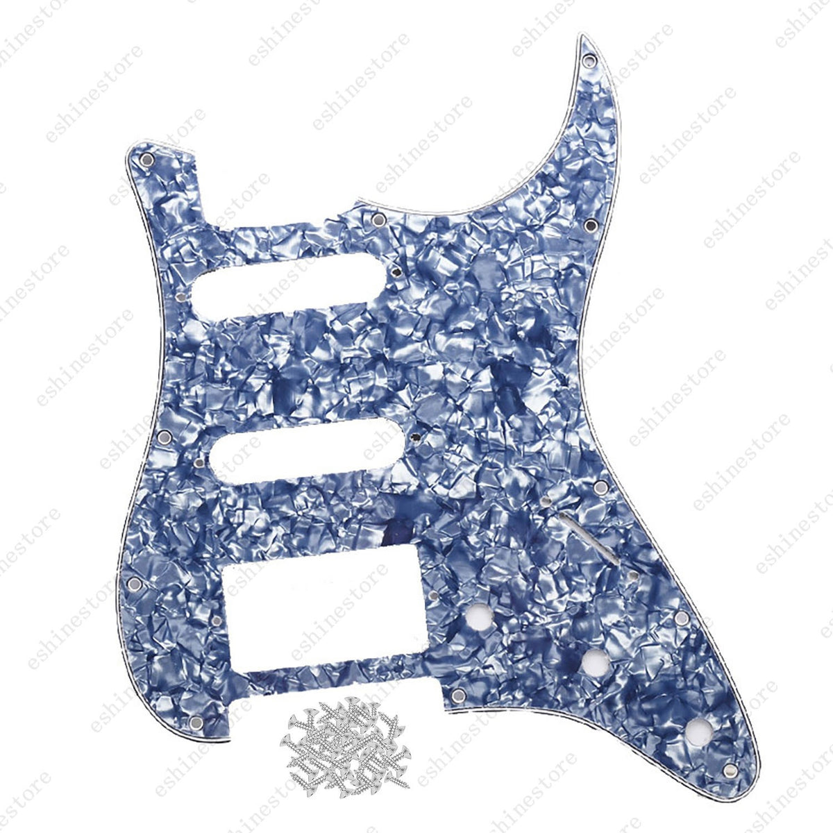 11 Holes SSH Strat Style Pickguard For Stratocaster Various Colors US Ship