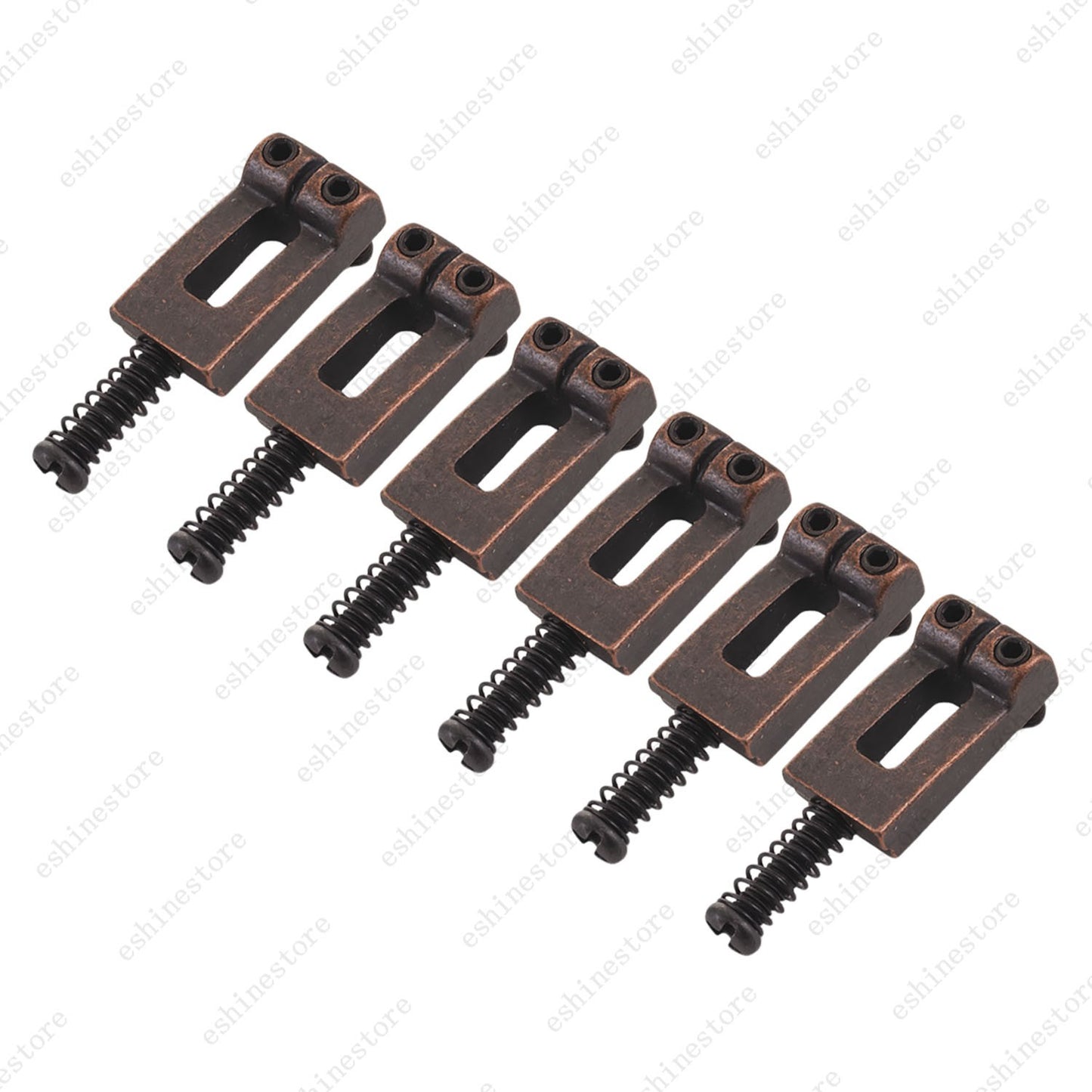 1/6Pcs 10.4mm Guitar Bridge Saddles Replacement For Stratocaster TL 5Colors
