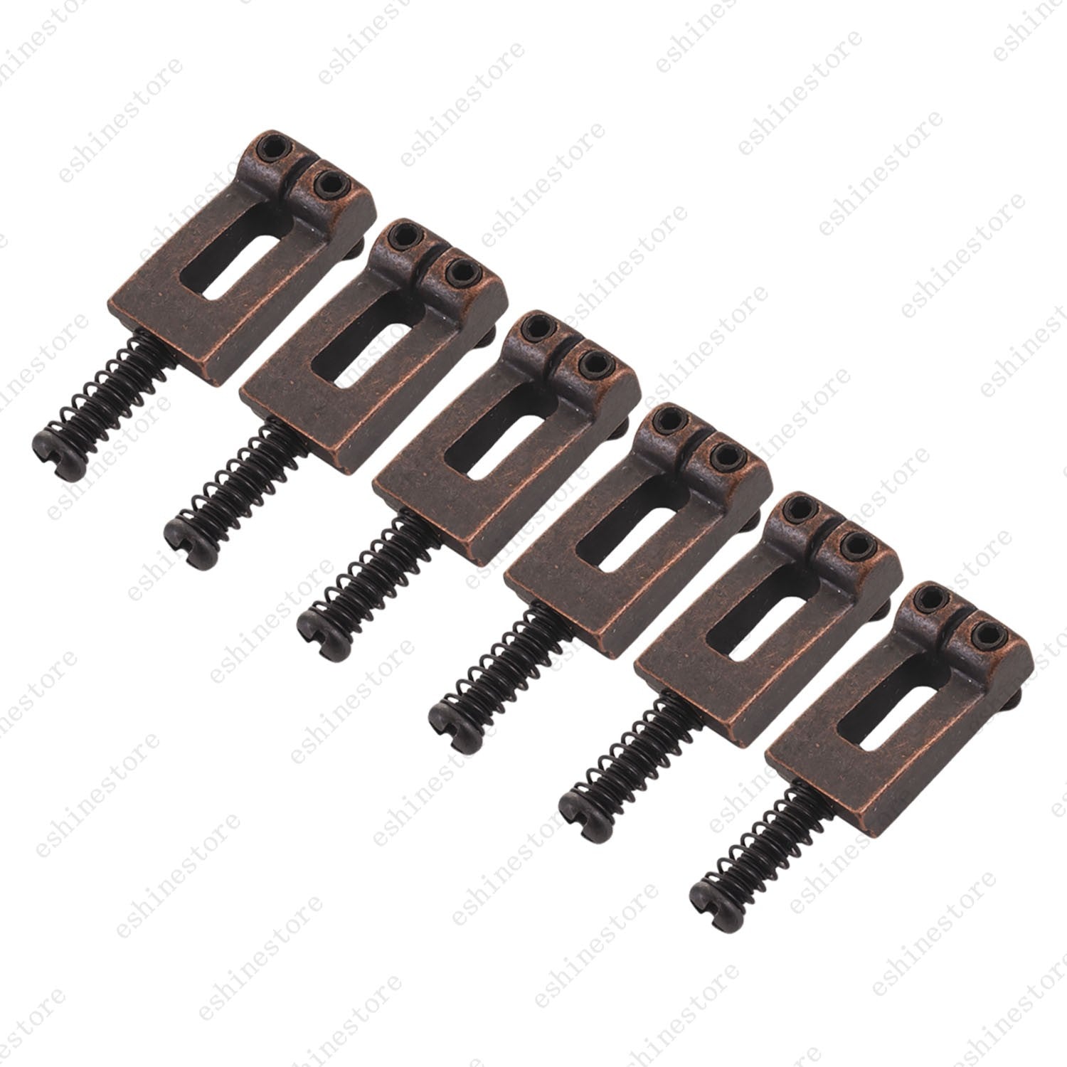 1/6Pcs 10.4mm Guitar Bridge Saddles Replacement For Stratocaster TL 5Colors