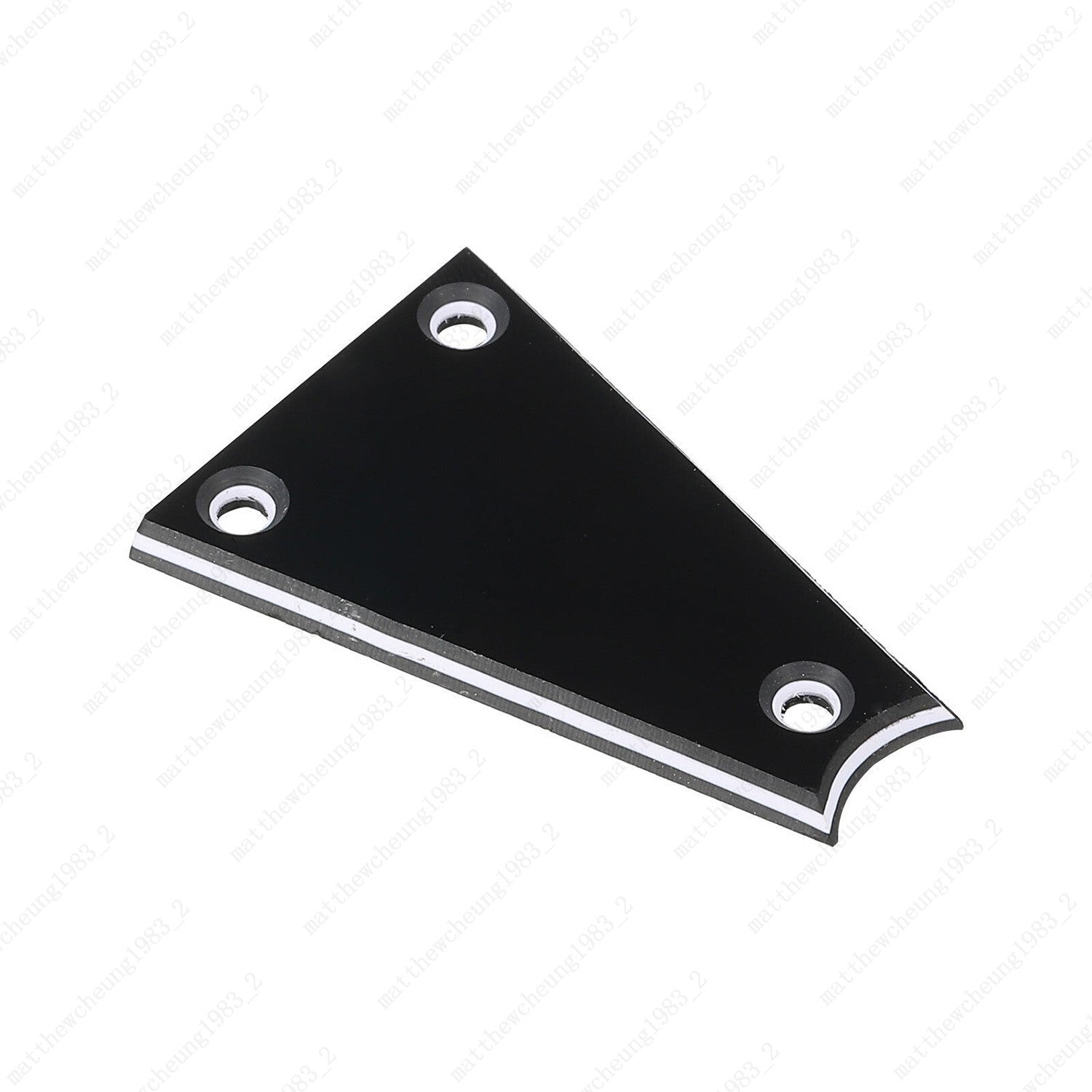 Plastic Guitar Rod Cover Plate 3 Ply 3 Holes Multicolor For Electric Guitar Bass