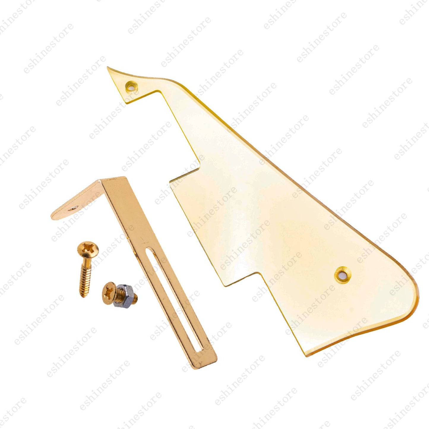 12 Color Guitar Pickguard with Gold Bracket Mounting Screws Set For Les Paul