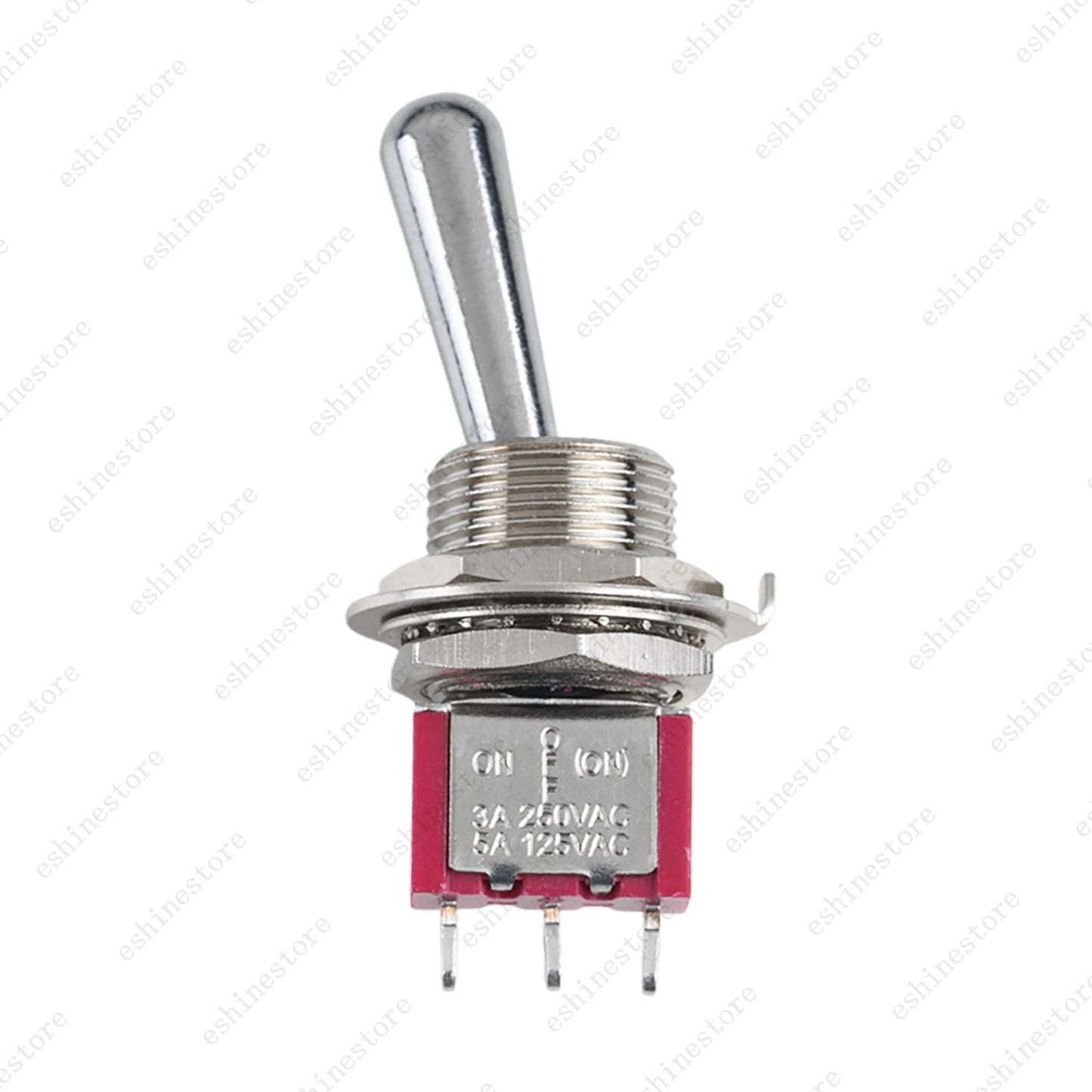 1/3/5 x Guitar/AMP 3Pin 3-Way (ON)-OFF-ON Momentary Fat Bat Toggle Switch Sealed