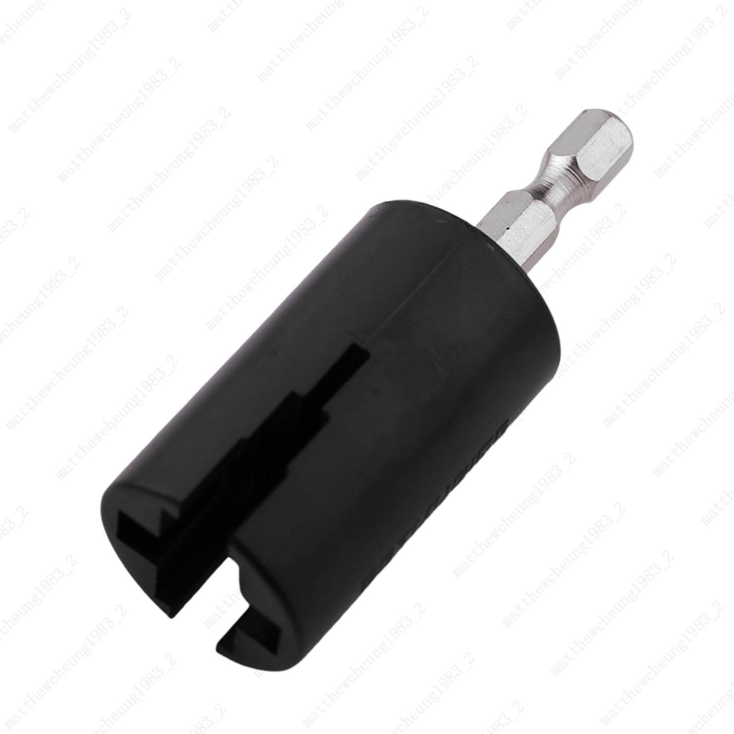 Guitar String Winder - Drill Tuning Peg Puller & Maintenance Tool Black Hex Head