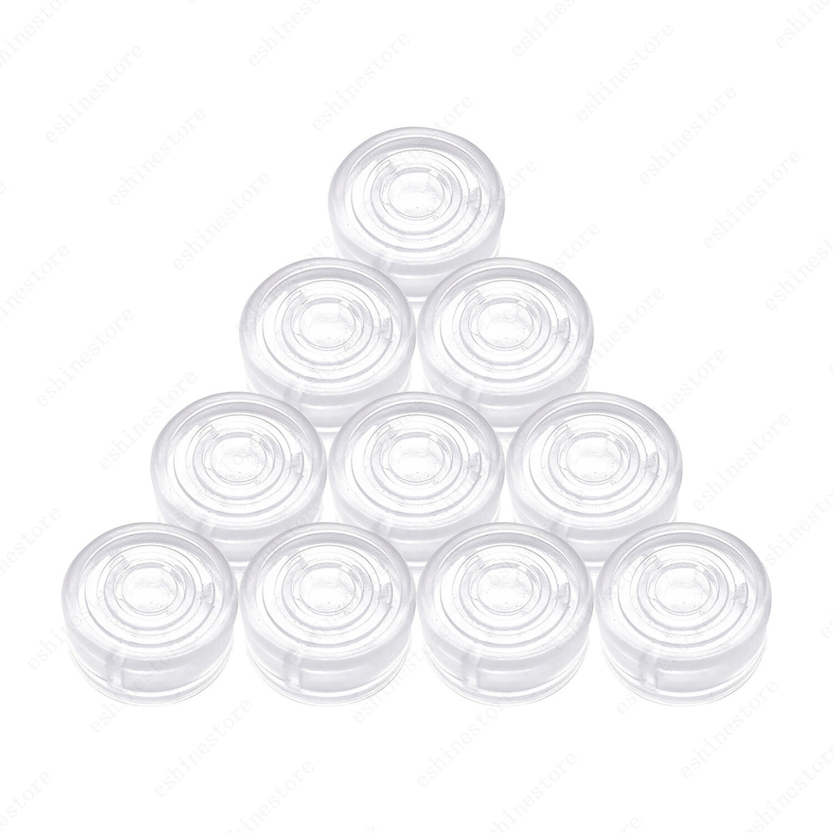 10 Pcs Guitar Effect Pedal Footswitch Toppers Foot Nail Cap Protection Cap