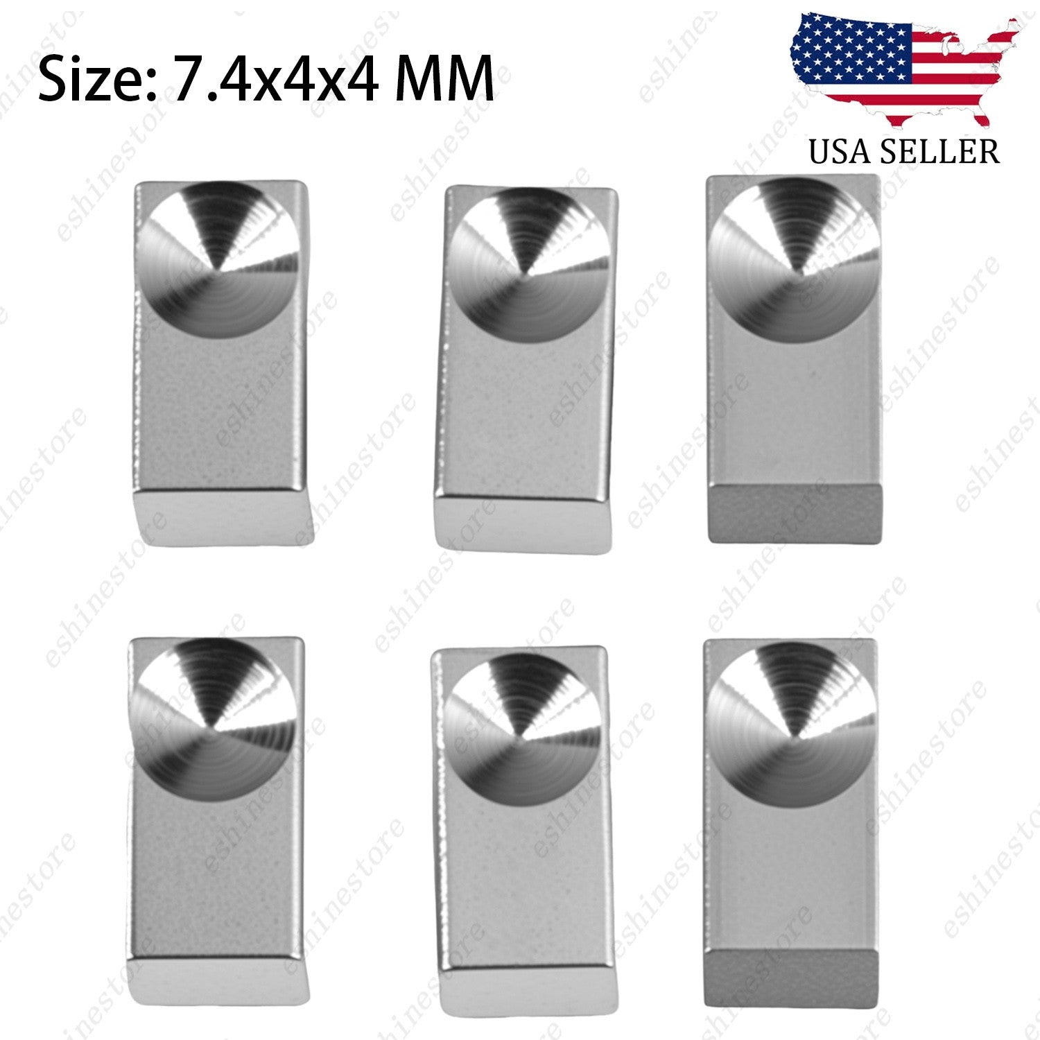 String Lock Block - Stainless Steel Chrome Plated For  Floyd Rose Tremolo System