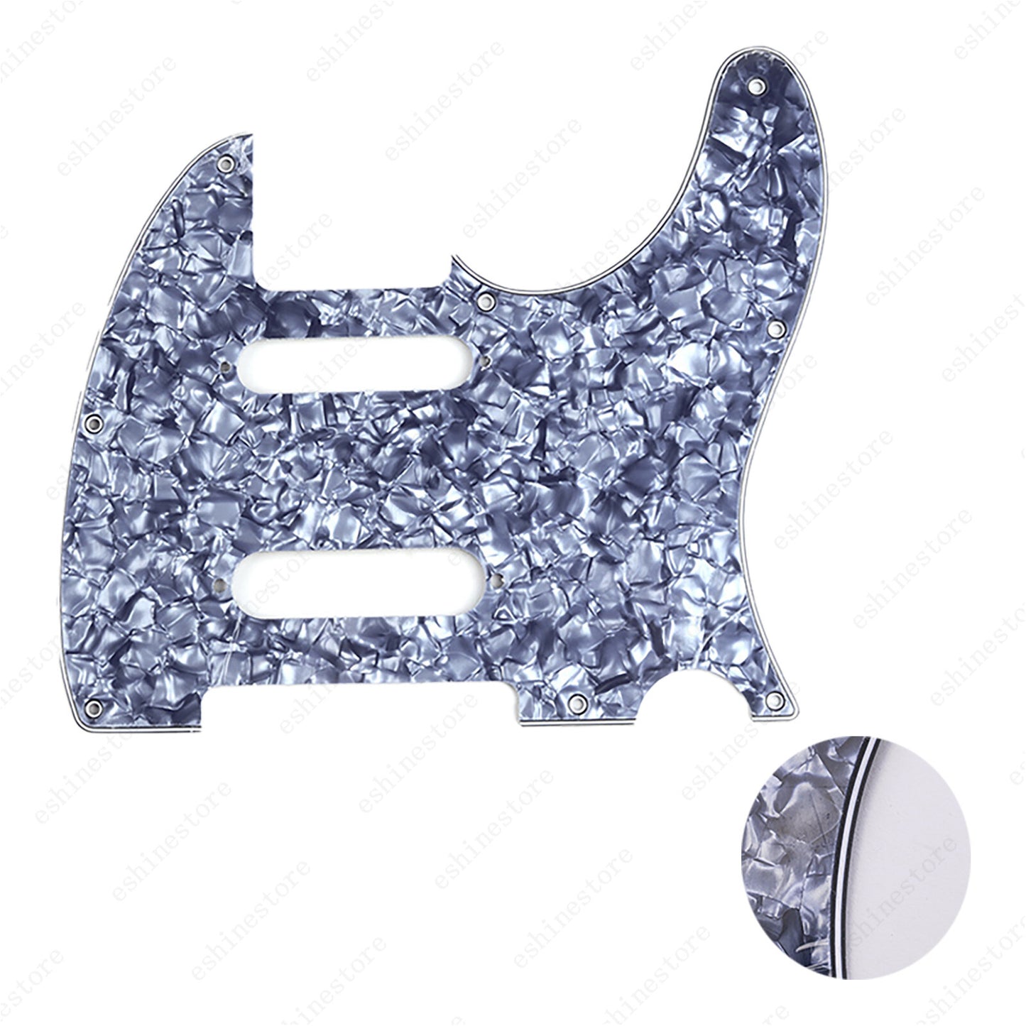 Guitar 3 Ply Pickguard Replacement For Nashville Telecaster style Multi Colors