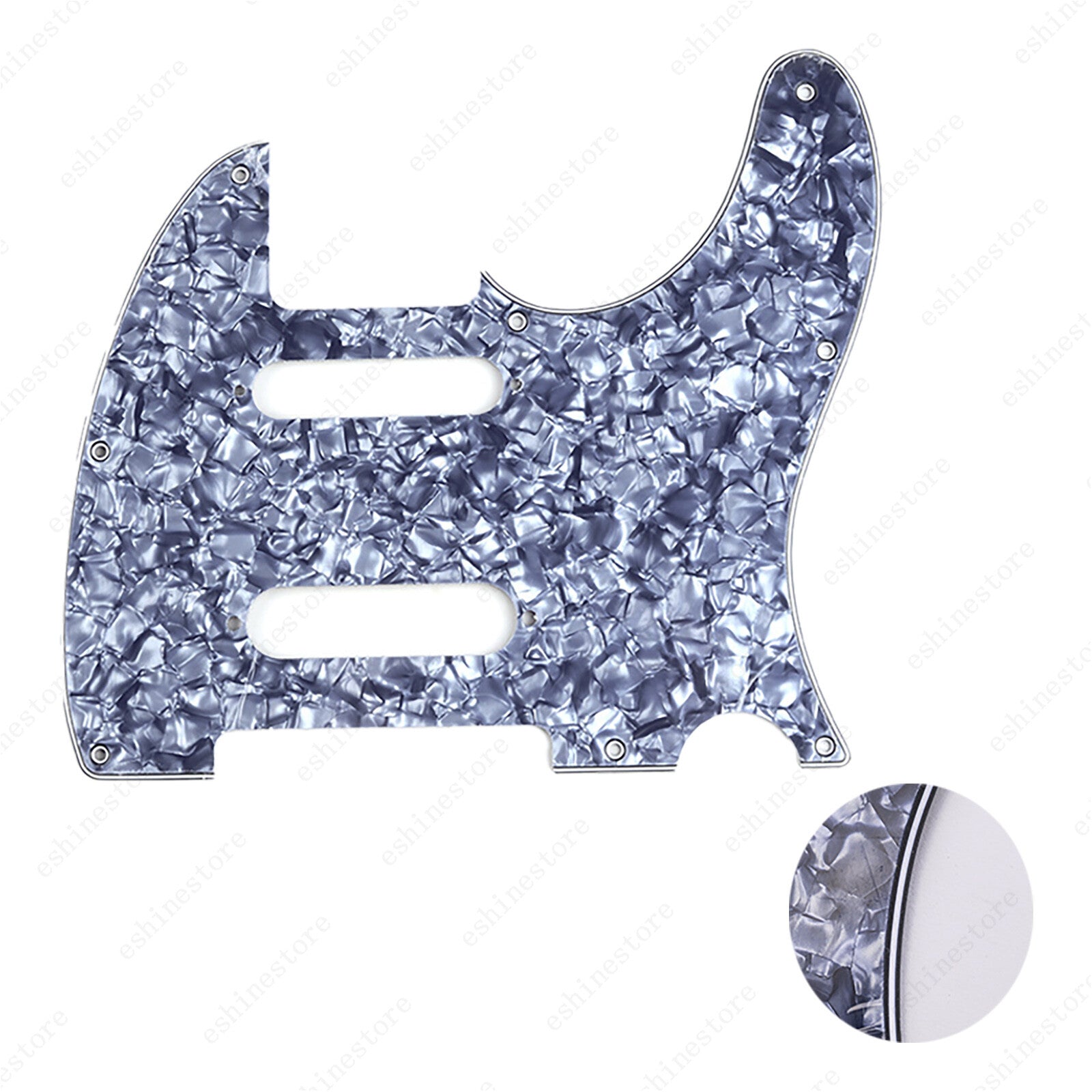 Guitar 3 Ply Pickguard Replacement For Nashville Telecaster style Multi Colors