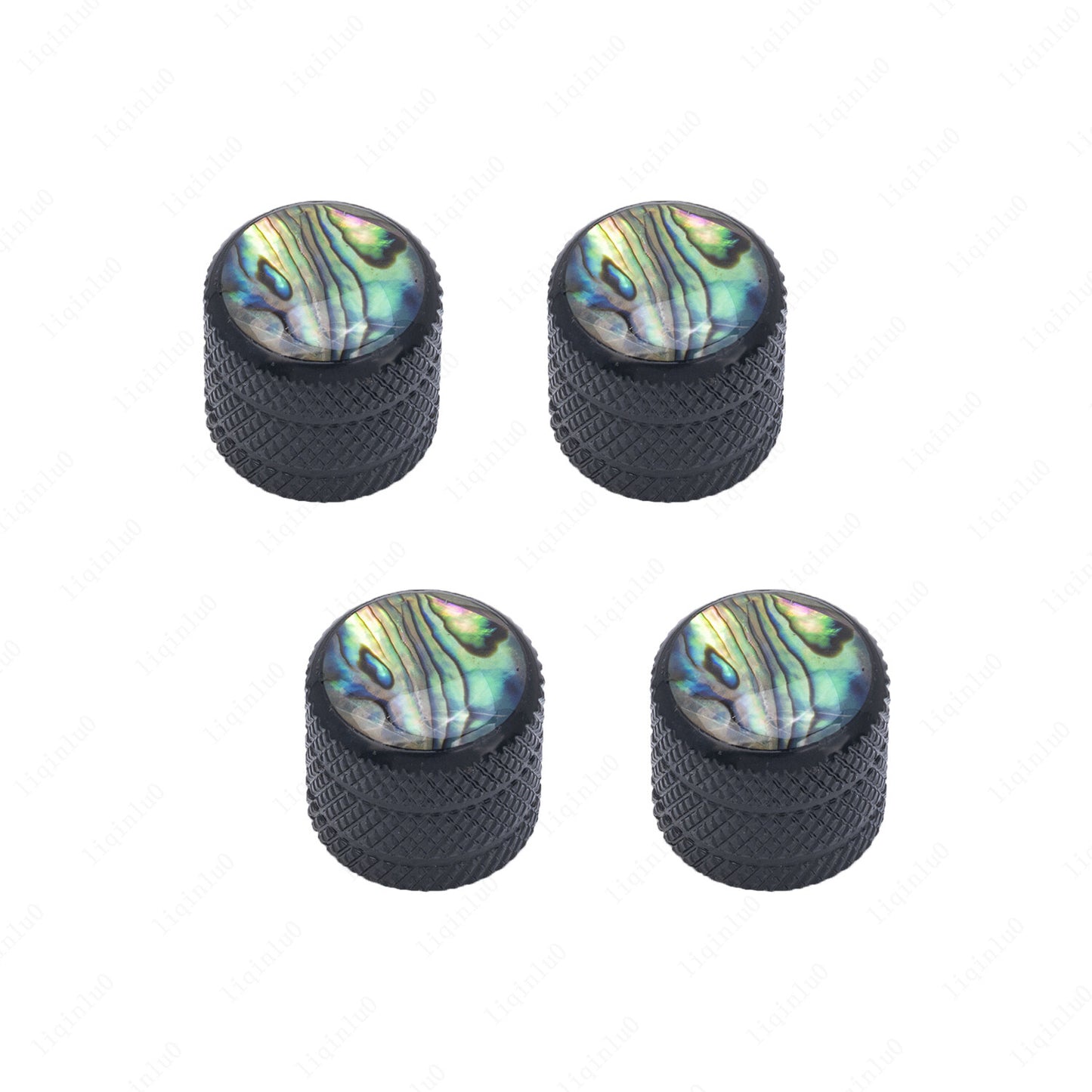 1/2/3/4 Pcs inlay Dome Metal Guitar 6mm Shaft Volume Tone Knobs For Les Paul SG