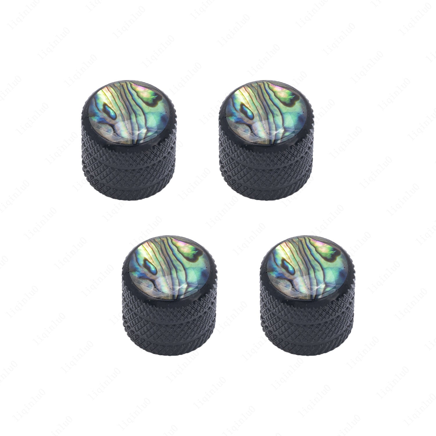 1/2/3/4 Pcs inlay Dome Metal Guitar 6mm Shaft Volume Tone Knobs For Les Paul SG