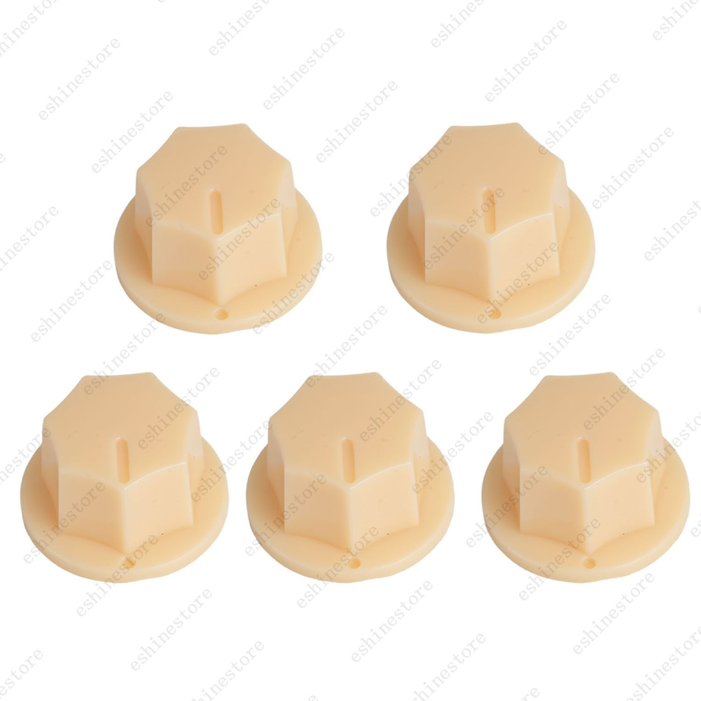 1/5/10Pcs Guitar Knobs Volume Tone Control Knobs for Jazz Bass , 2 Sizes 4 Style